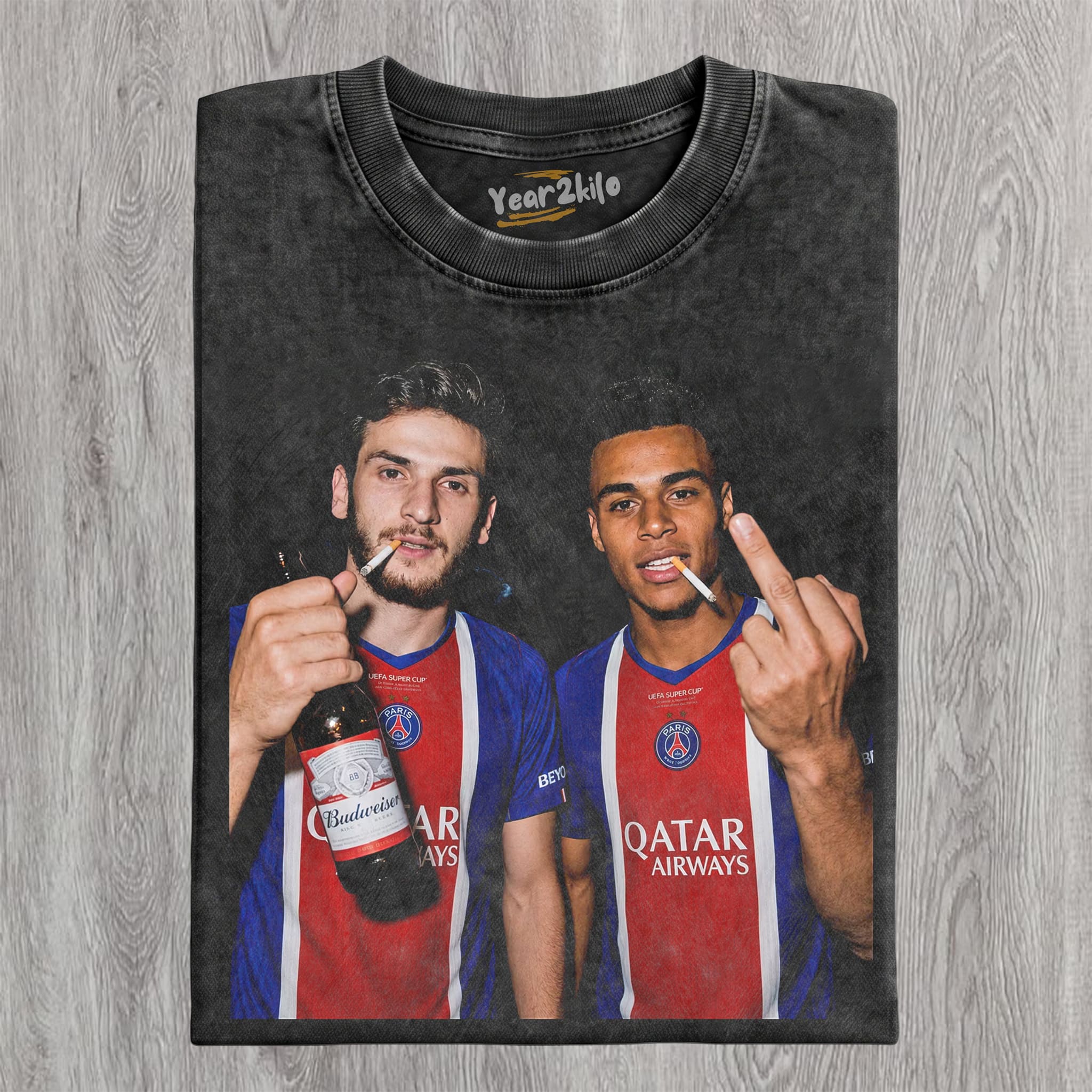 KVARATSKHELIA & DÉSIRÉ DOUÉ TANK TOP & TEE & LONG SLEEVE & LAYERED LS & HOODIE