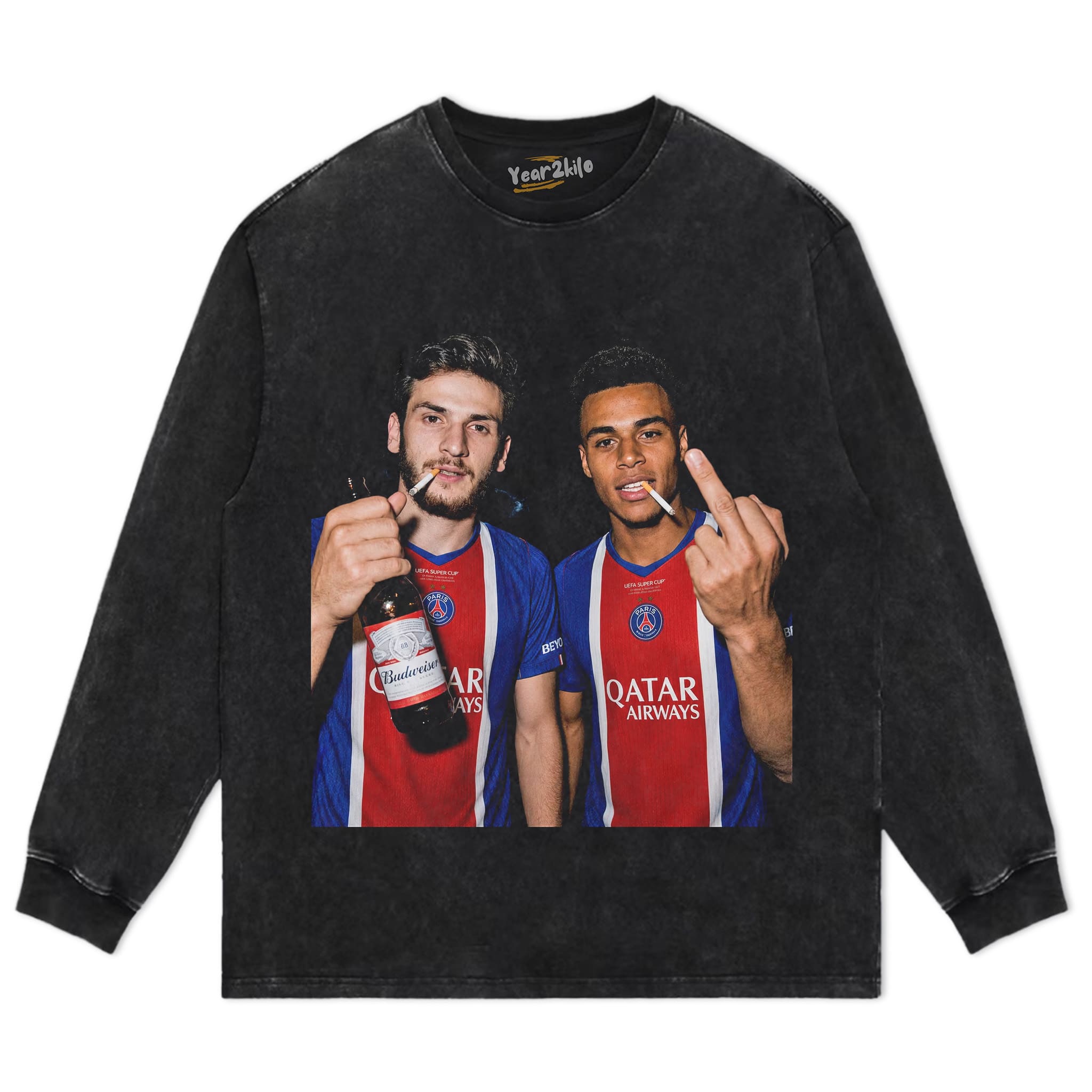 KVARATSKHELIA & DÉSIRÉ DOUÉ TANK TOP & TEE & LONG SLEEVE & LAYERED LS & HOODIE