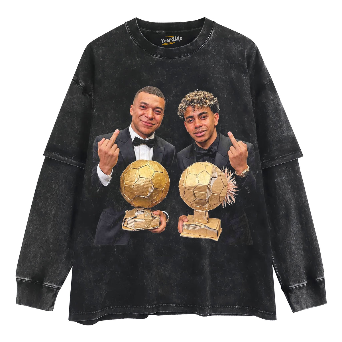 KYLIAN MBAPPÉ & LAMINE YAMAL V2 TANK TOP & TEE & LONG SLEEVE & LAYERED LS & HOODIE