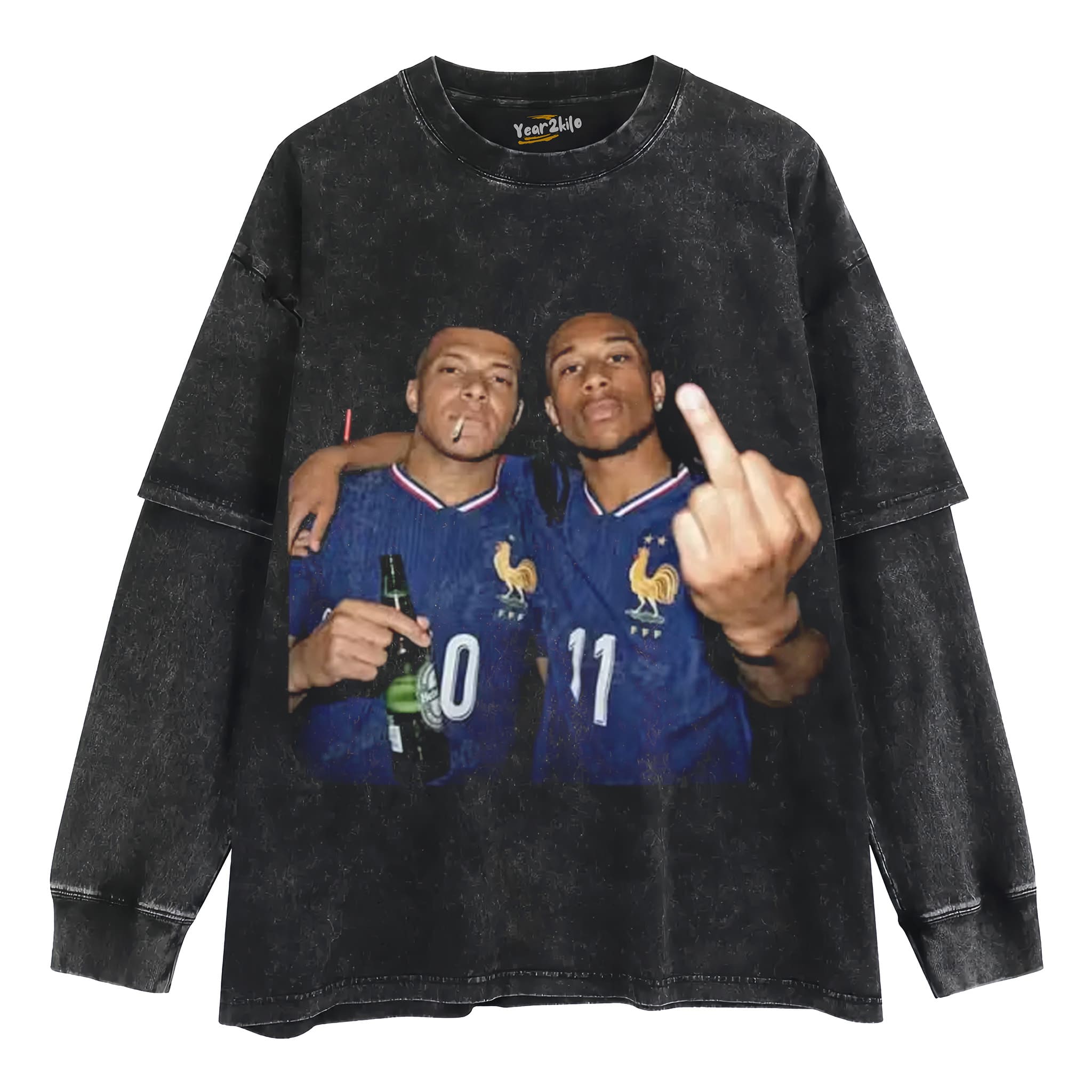 KYLIAN MBAPPÉ & OUSMANE DEMBÉLÉ FRANCE 2026 V3 TANK TOP & TEE & LONG SLEEVE & LAYERED LS & HOODIE