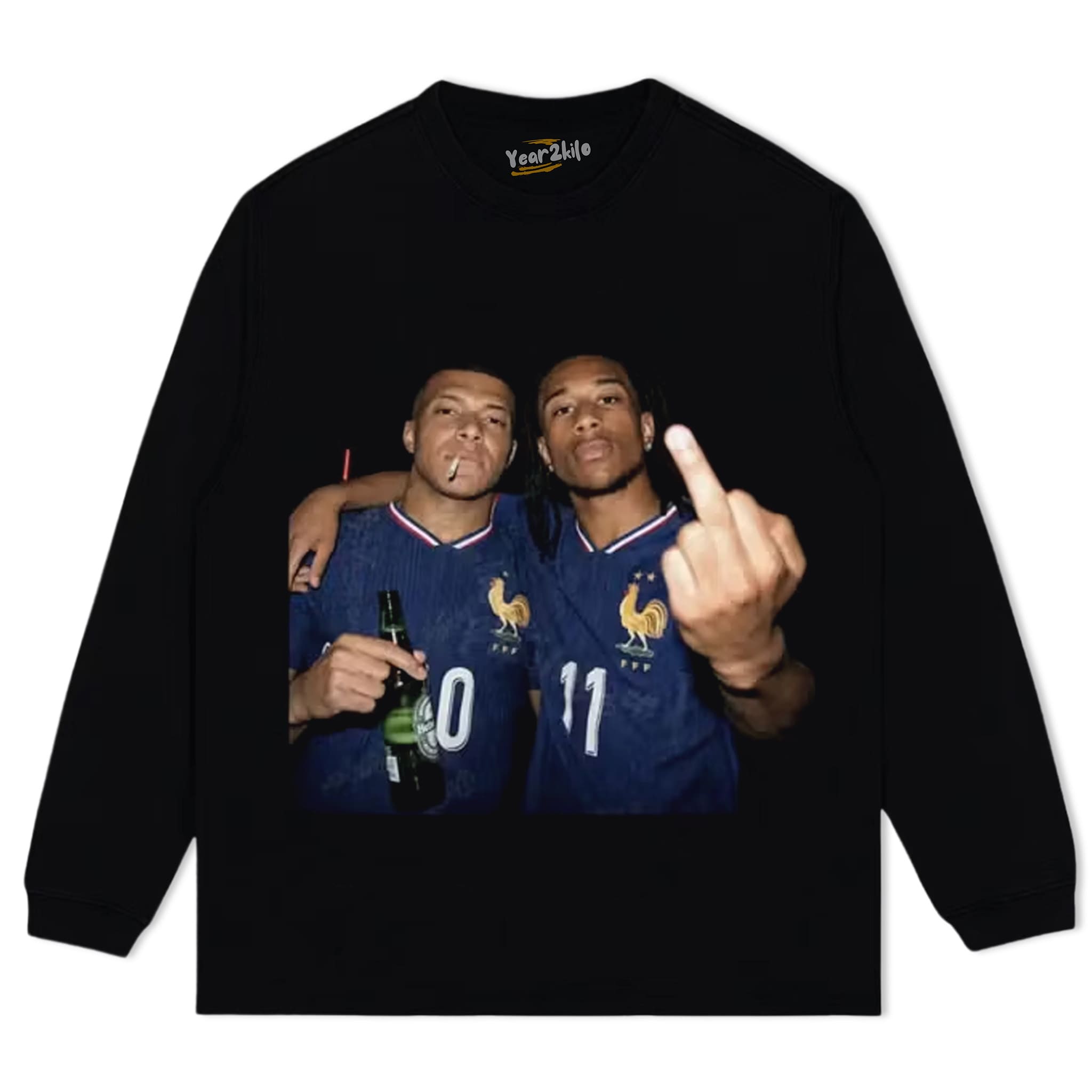 KYLIAN MBAPPÉ & OUSMANE DEMBÉLÉ FRANCE 2026 V3 TANK TOP & TEE & LONG SLEEVE & LAYERED LS & HOODIE