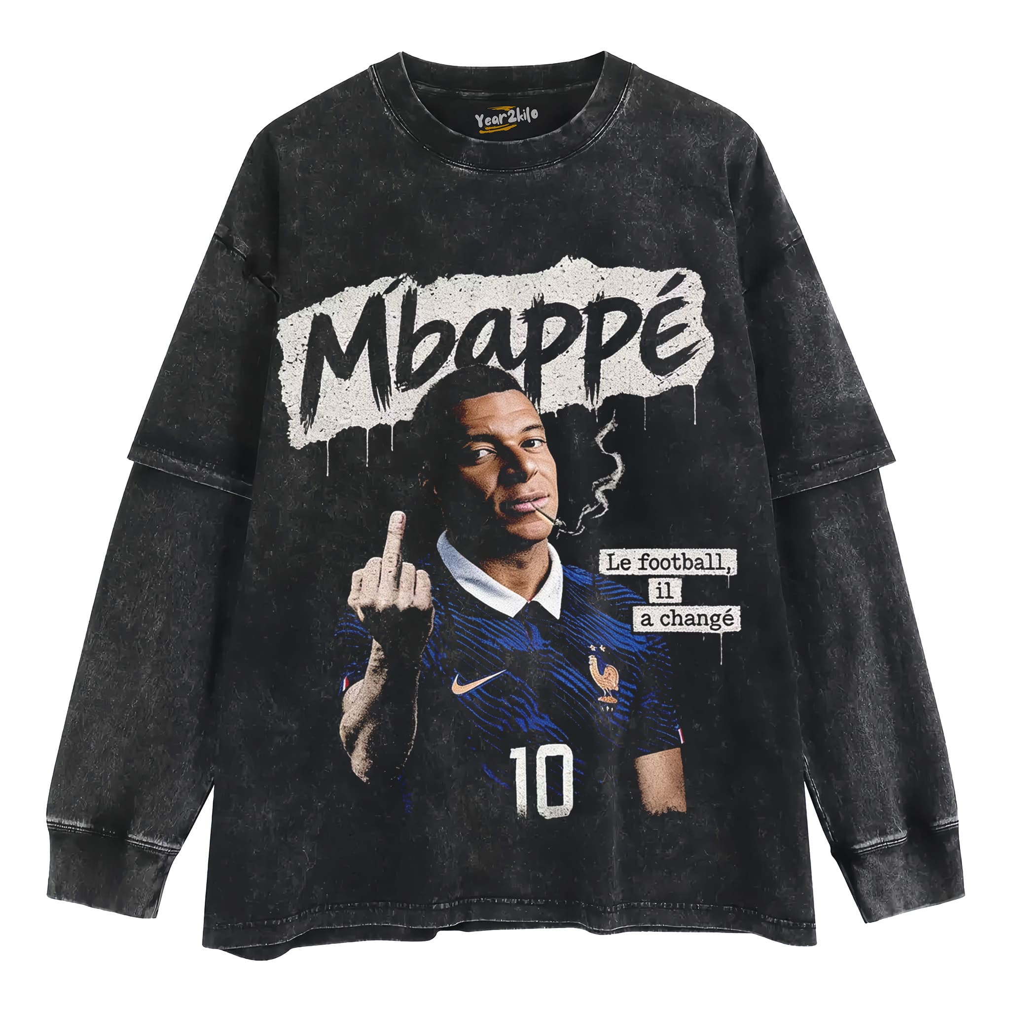 KYLIAN MBAPPÉ 2026 VINTAGE TANK TOP & TEE & LONG SLEEVE & LAYERED LS & HOODIE
