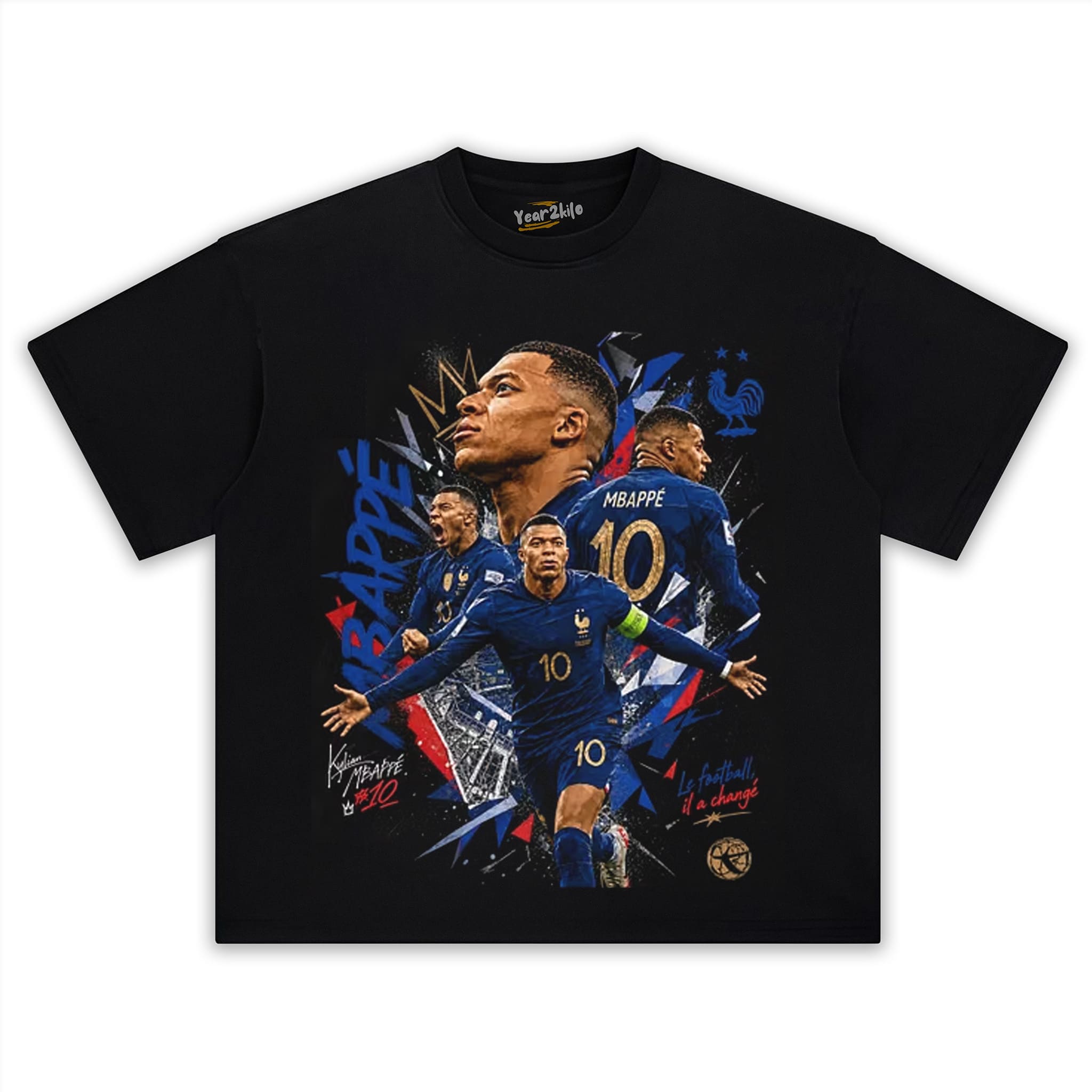KYLIAN MBAPPÉ FRANCE 2026 WORLD CUP VINTAGE TANK TOP & TEE & LONG SLEEVE & LAYERED LS & HOODIE