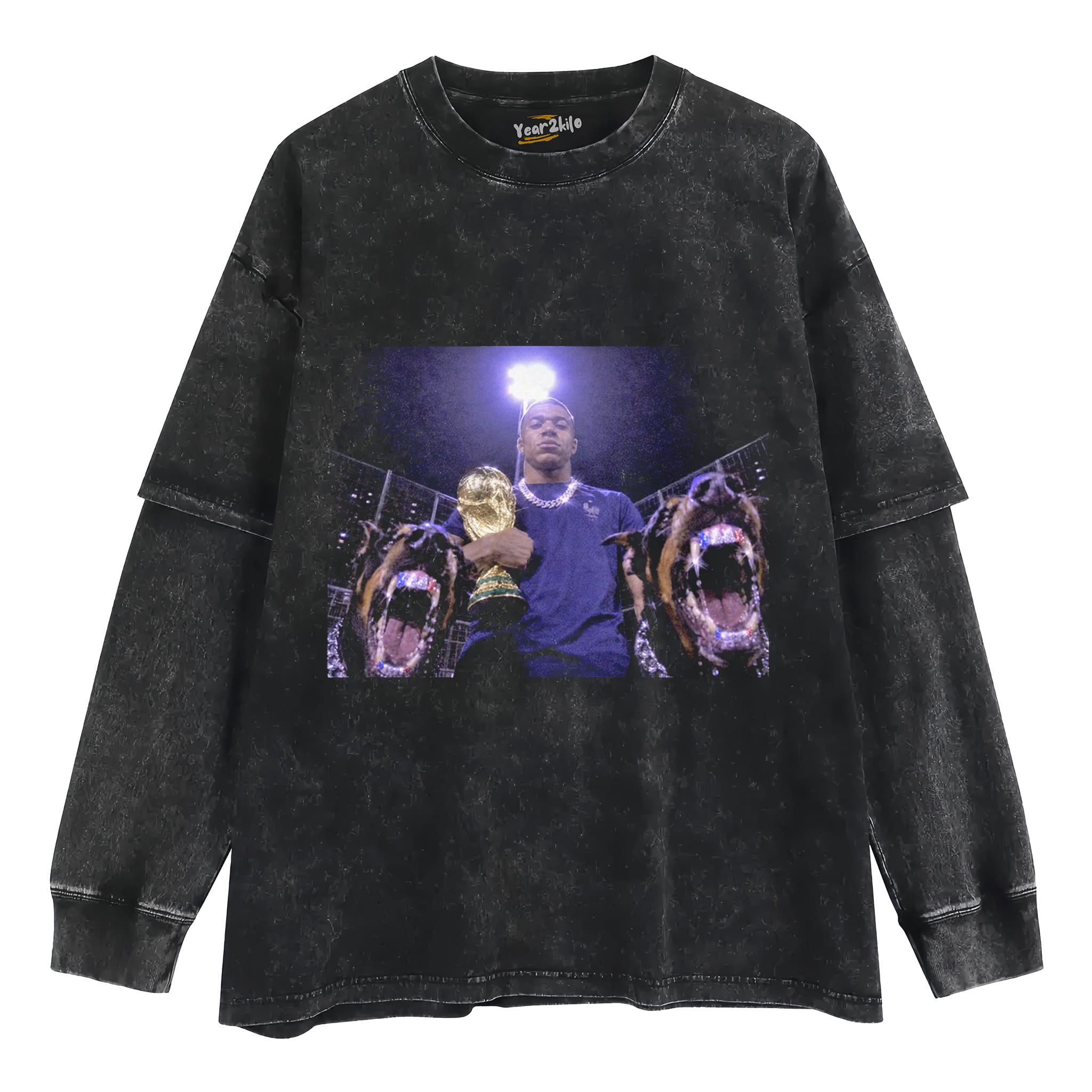 KYLIAN MBAPPÉ FRANCE V8 TANK TOP & TEE & LONG SLEEVE & LAYERED LS & HOODIE