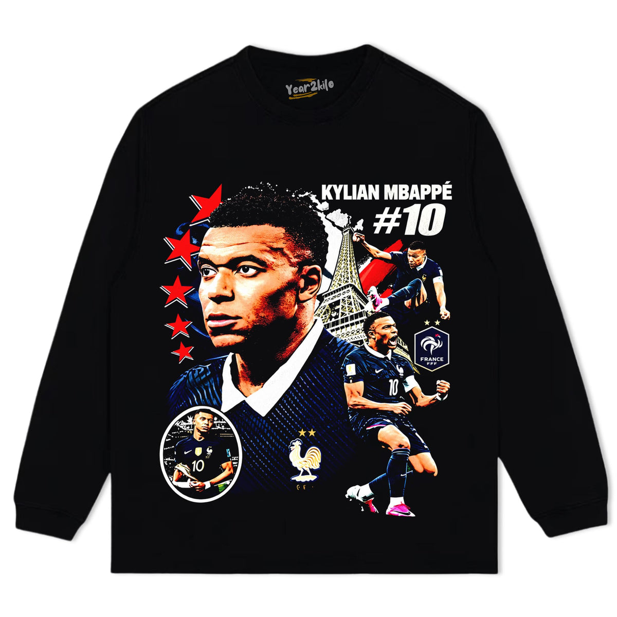 KYLIAN MBAPPÉ NO.10 TANK TOP & TEE & LONG SLEEVE & LAYERED LS & HOODIE
