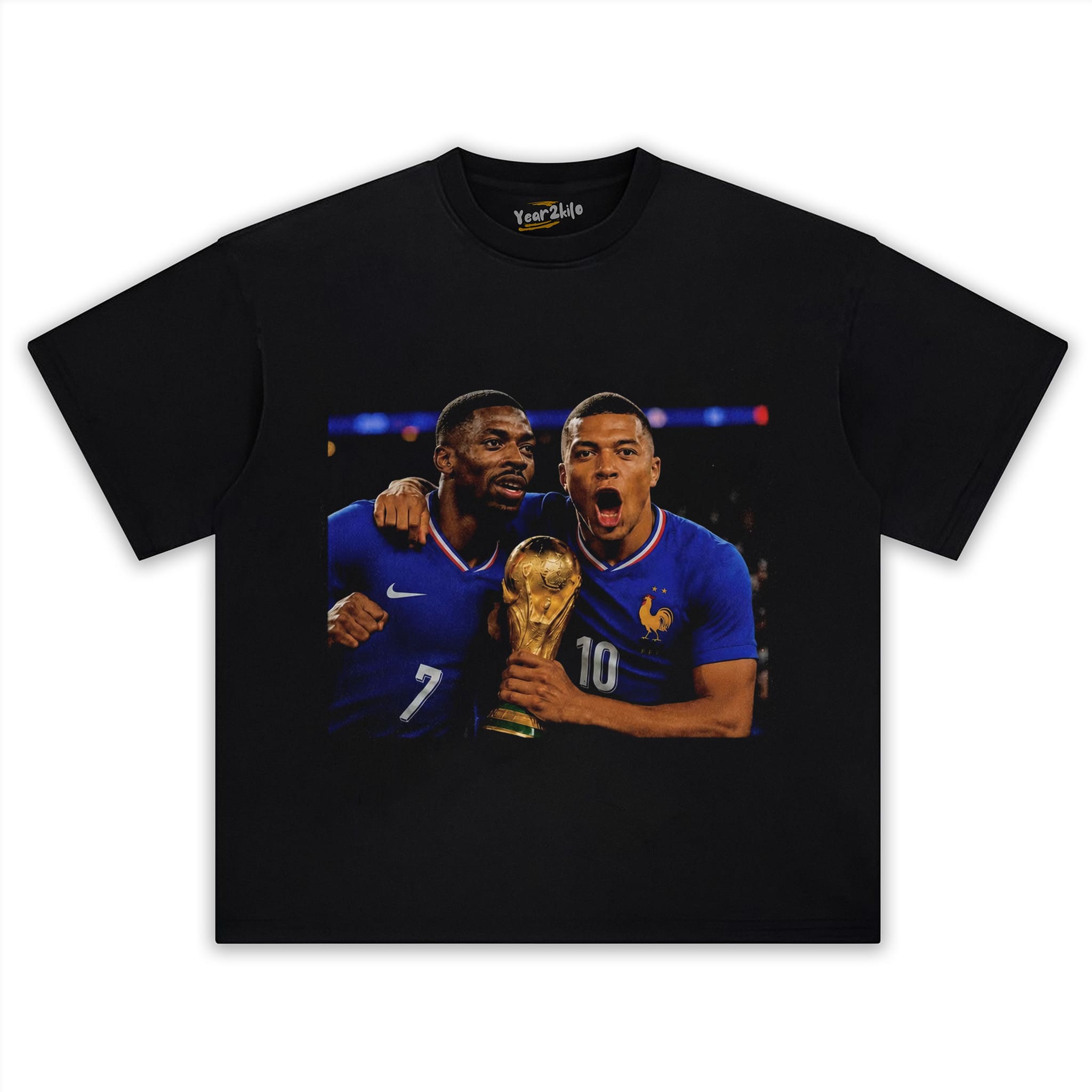 KYLIAN MBAPPÉ & OUSMANE DEMBÉLÉ TANK TOP & TEE & LONG SLEEVE & LAYERED LS & HOODIE