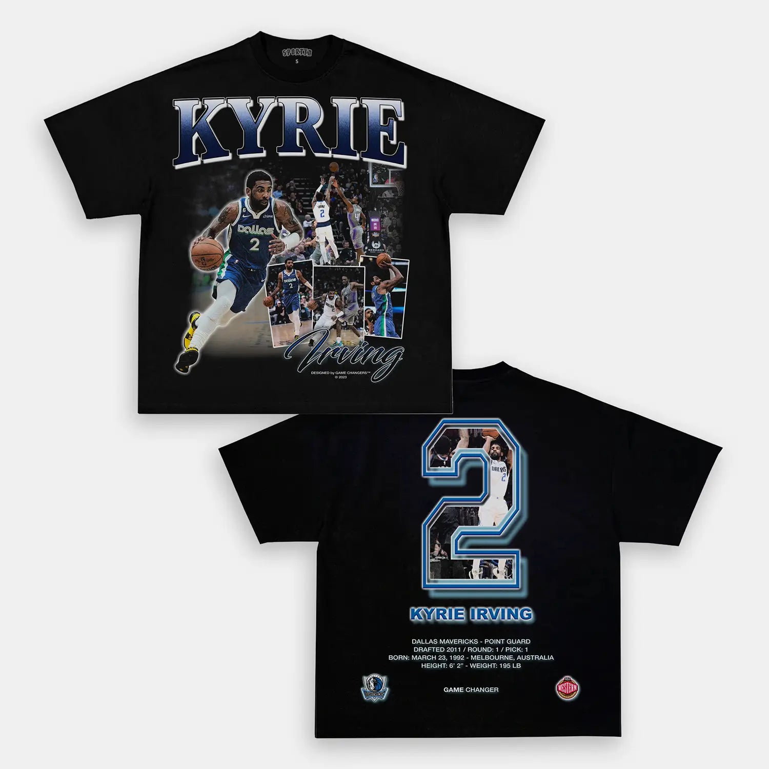 KYRIE IRVING 9V TEE - Year2kilo