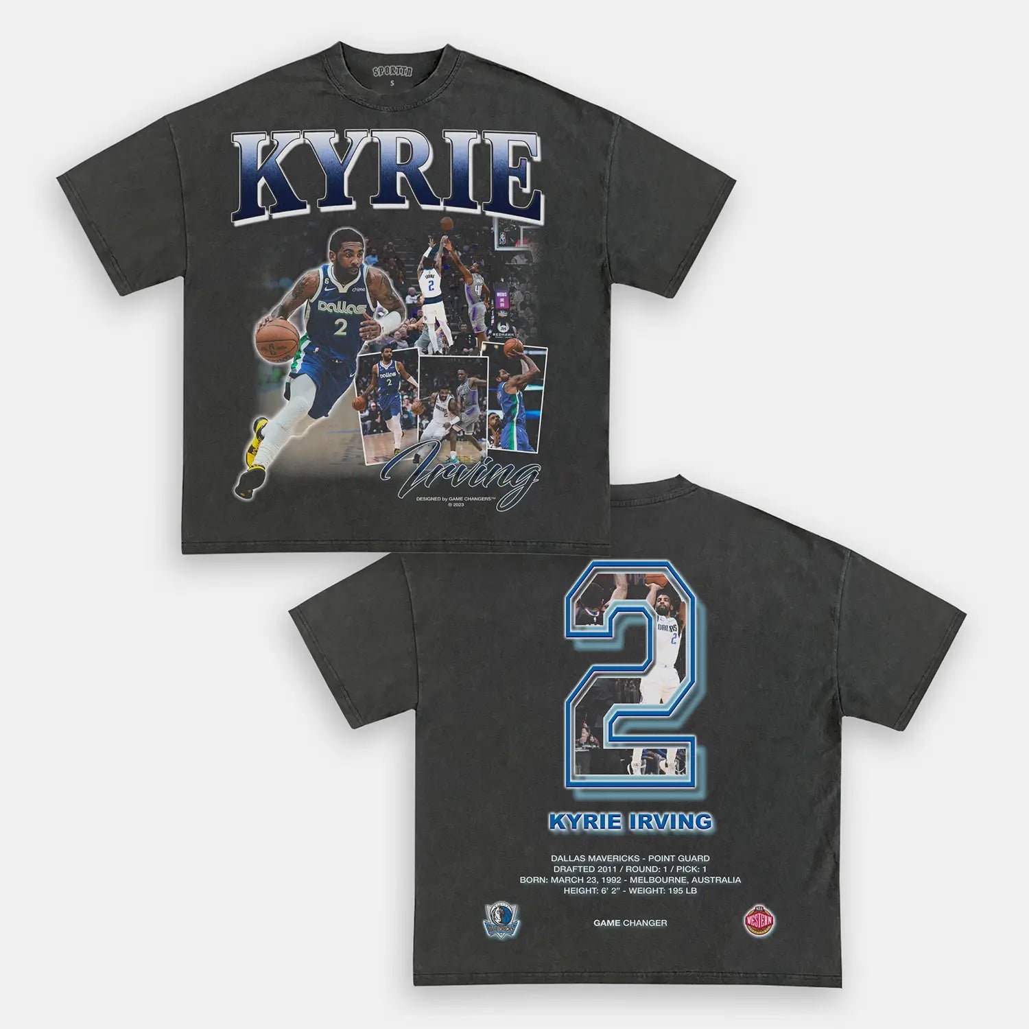 KYRIE IRVING 9V TEE - Year2kilo