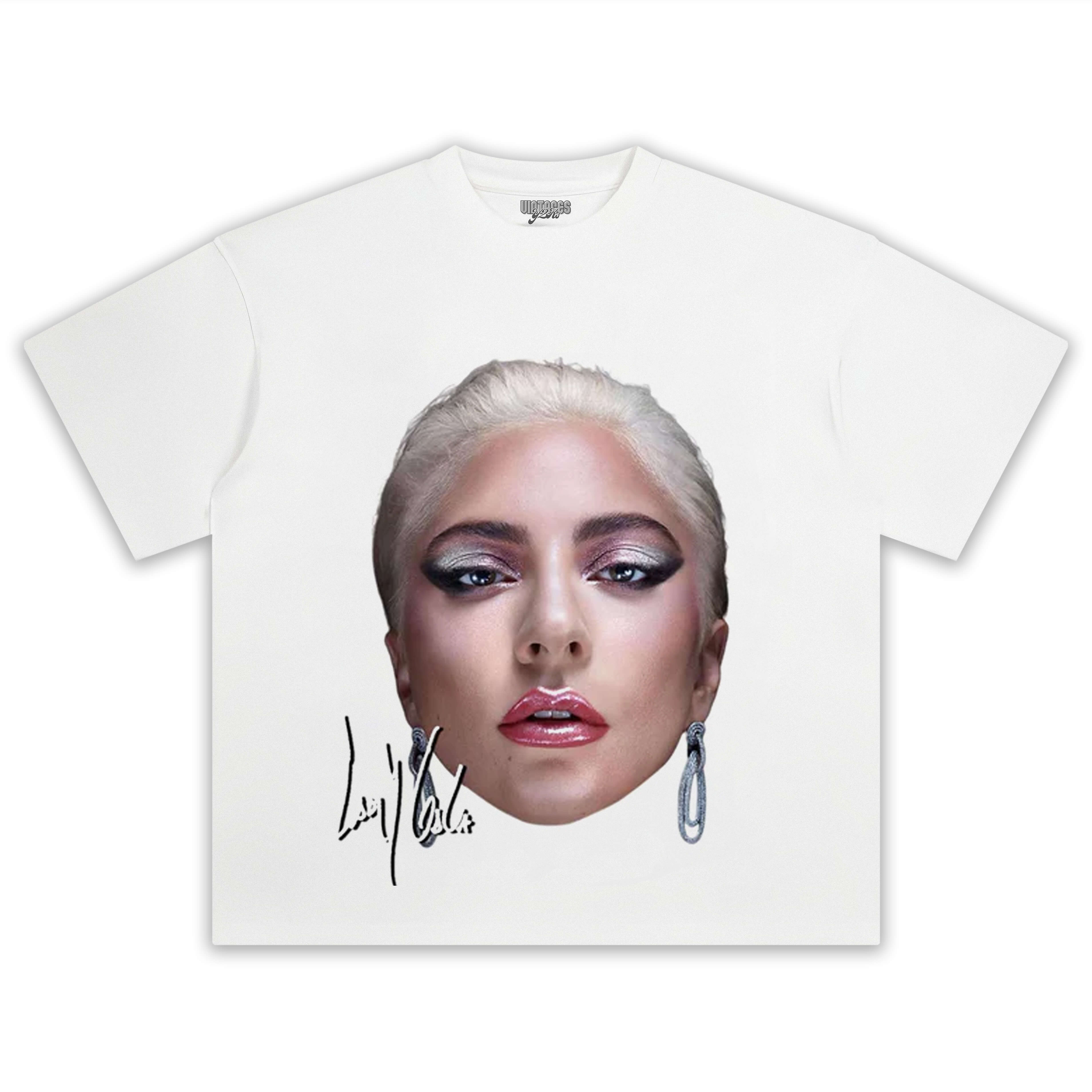 LADY GAGA 2025 BIG FACE TEE