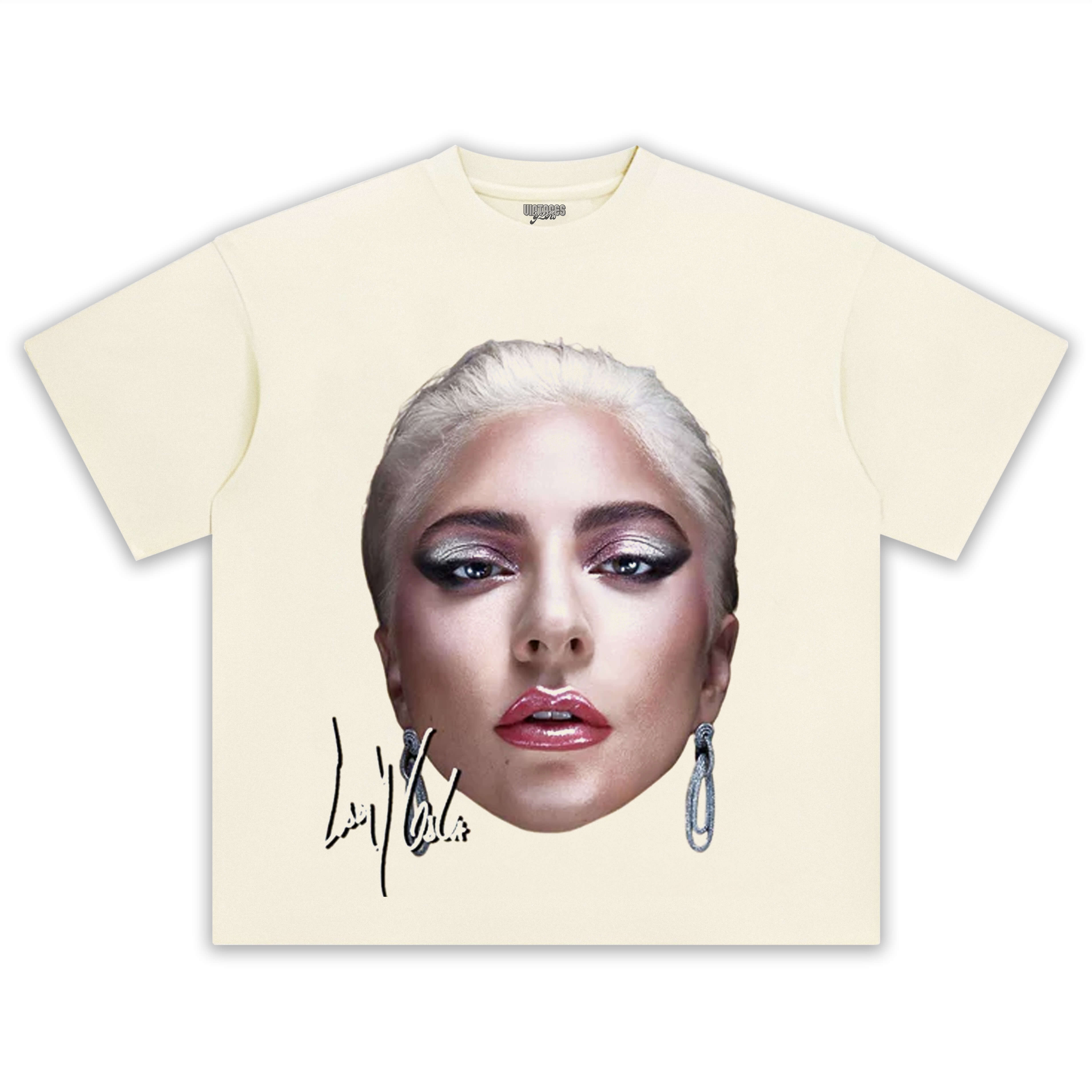LADY GAGA 2025 BIG FACE TEE
