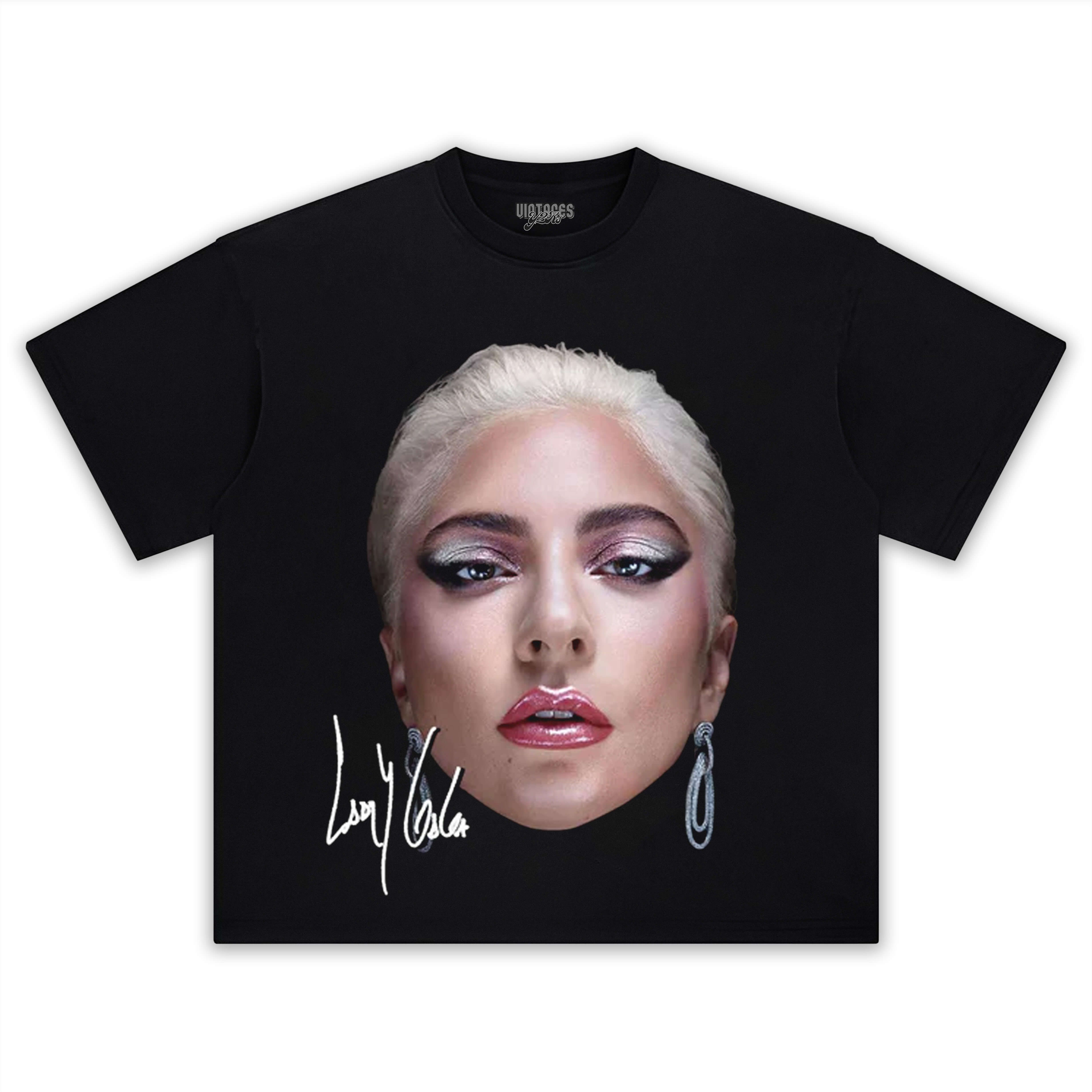 LADY GAGA 2025 BIG FACE TEE