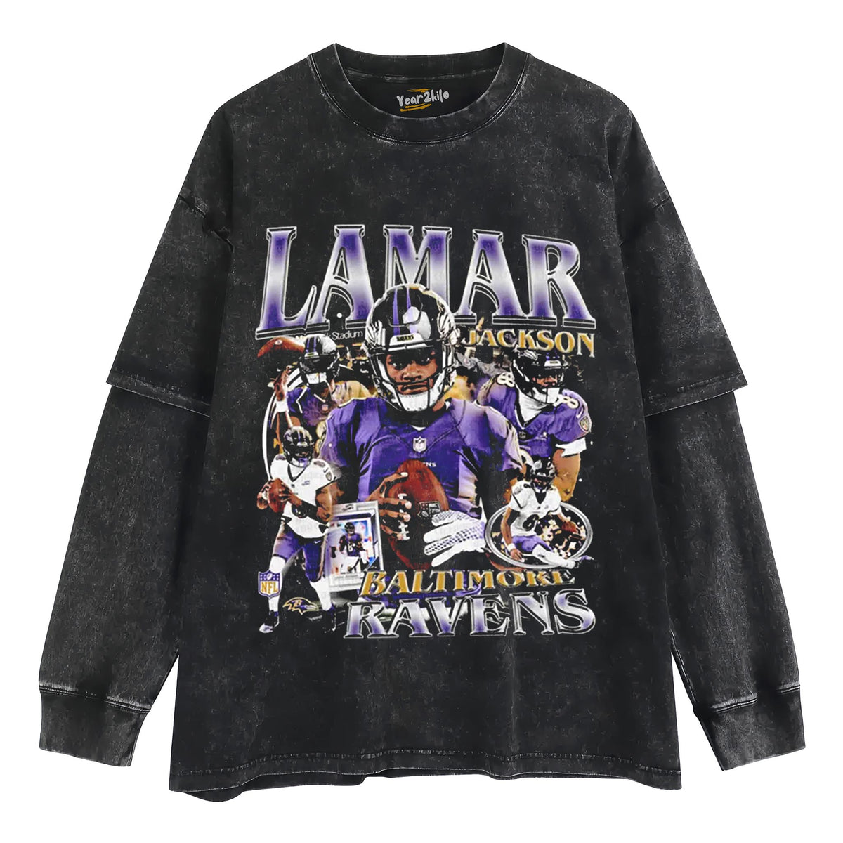 LAMAR JACKSON TANK TOP & TEE & LONG SLEEVE & LAYERED LS & HOODIE