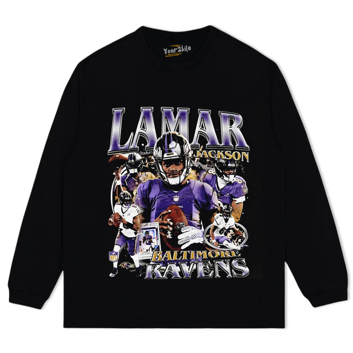 LAMAR JACKSON TANK TOP & TEE & LONG SLEEVE & LAYERED LS & HOODIE