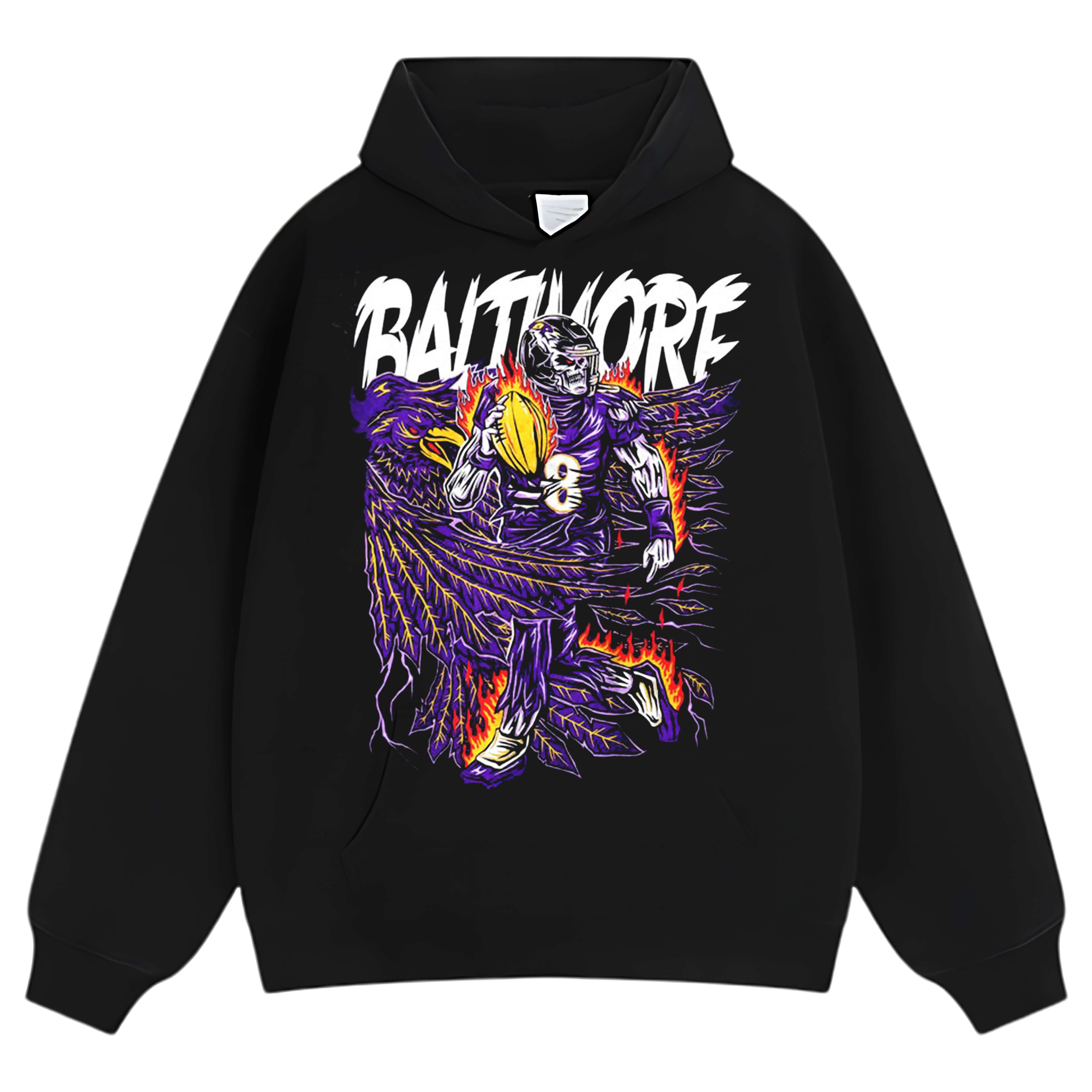 LAMAR JACKSON VINTAGE TEE & LS & HOODIE