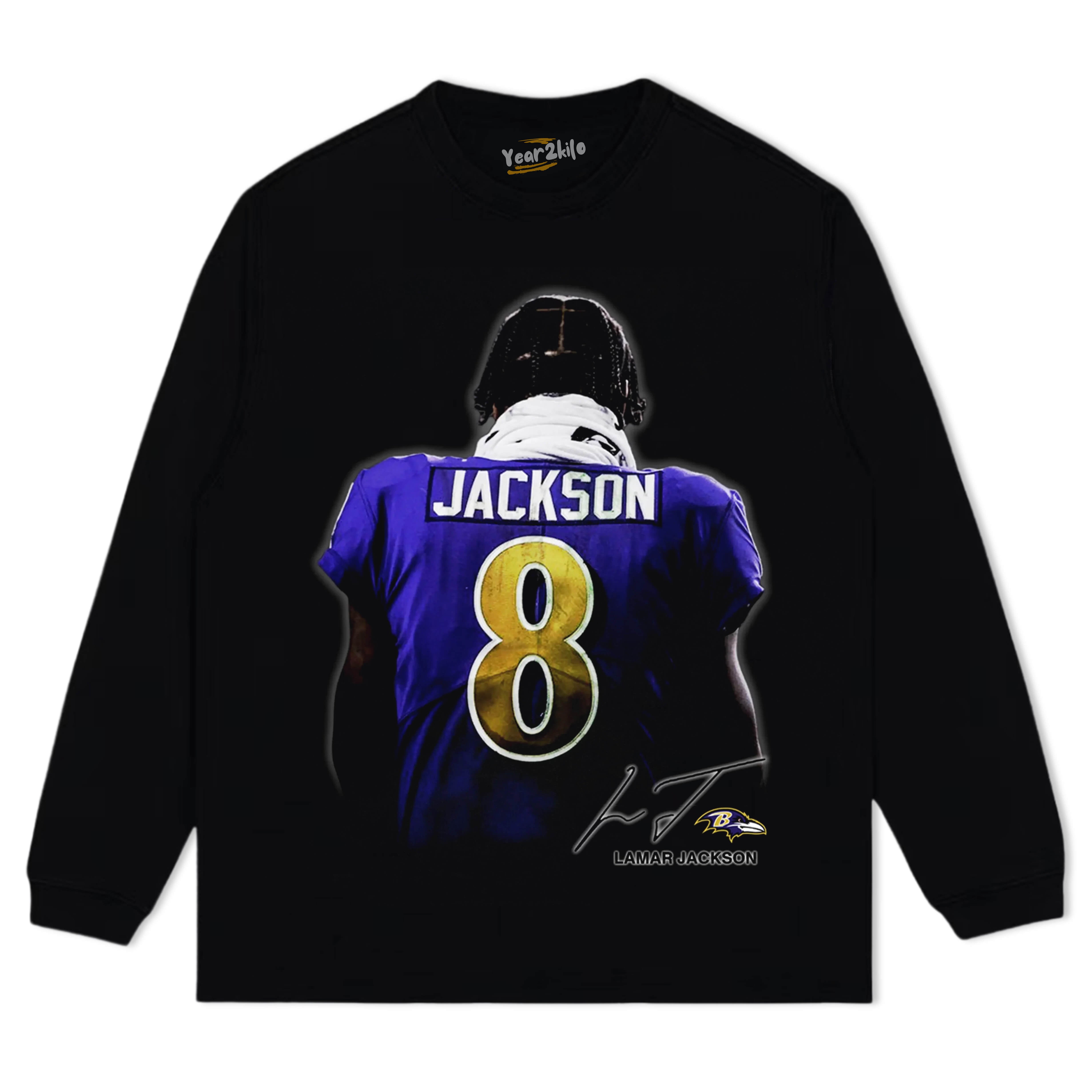 LAMAR JACKSON TEE & LS & HOODIE