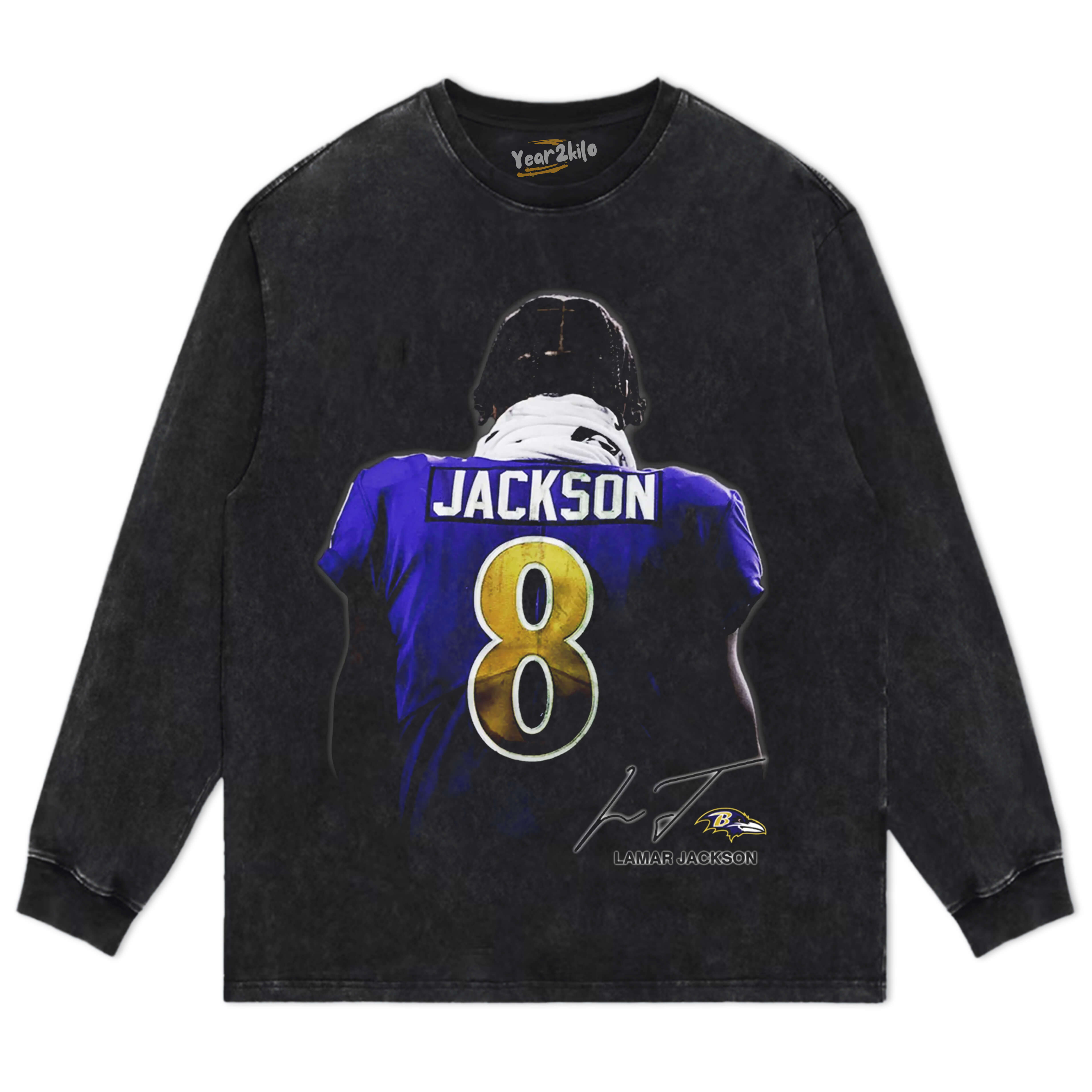 LAMAR JACKSON TEE & LS & HOODIE