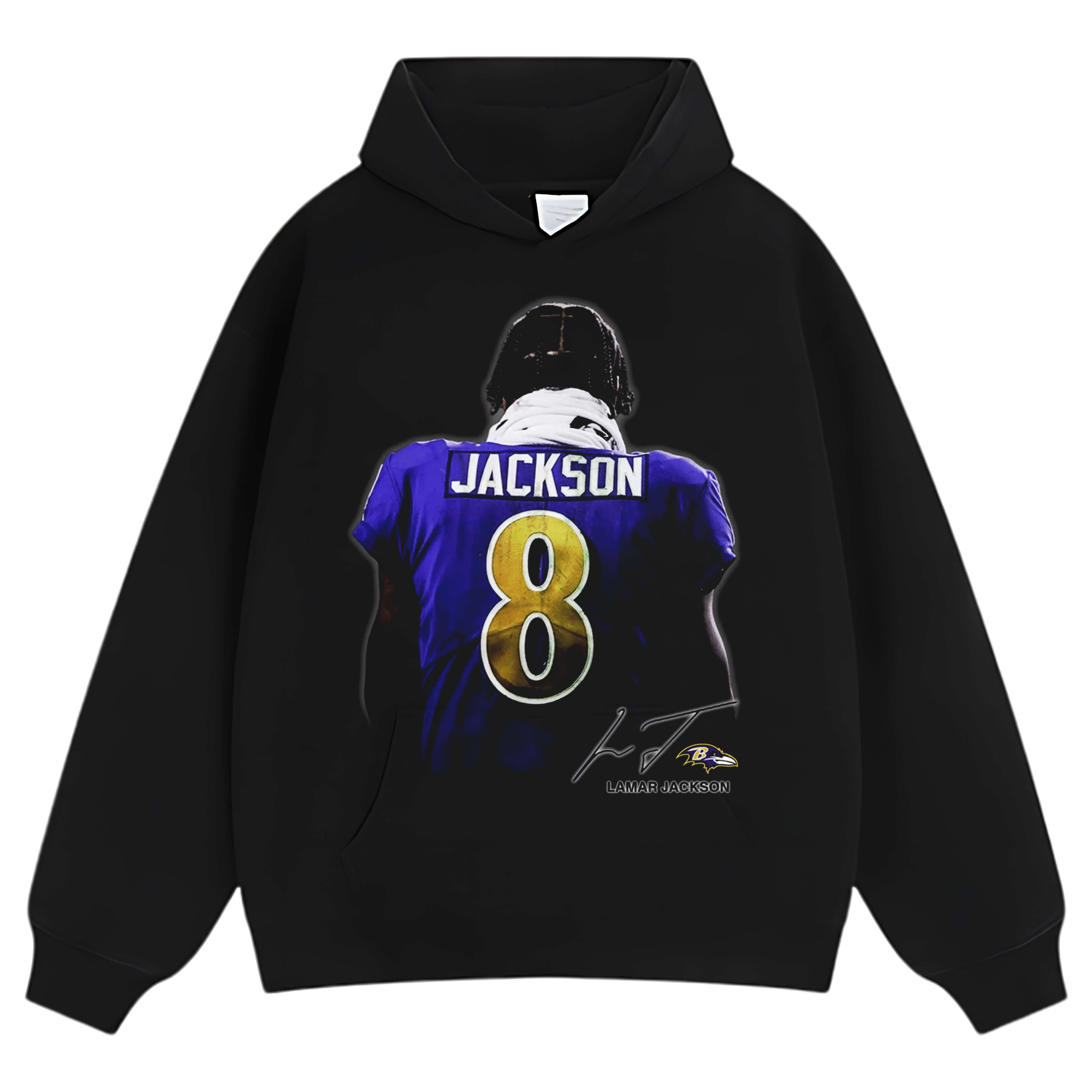 LAMAR JACKSON TEE & LS & HOODIE