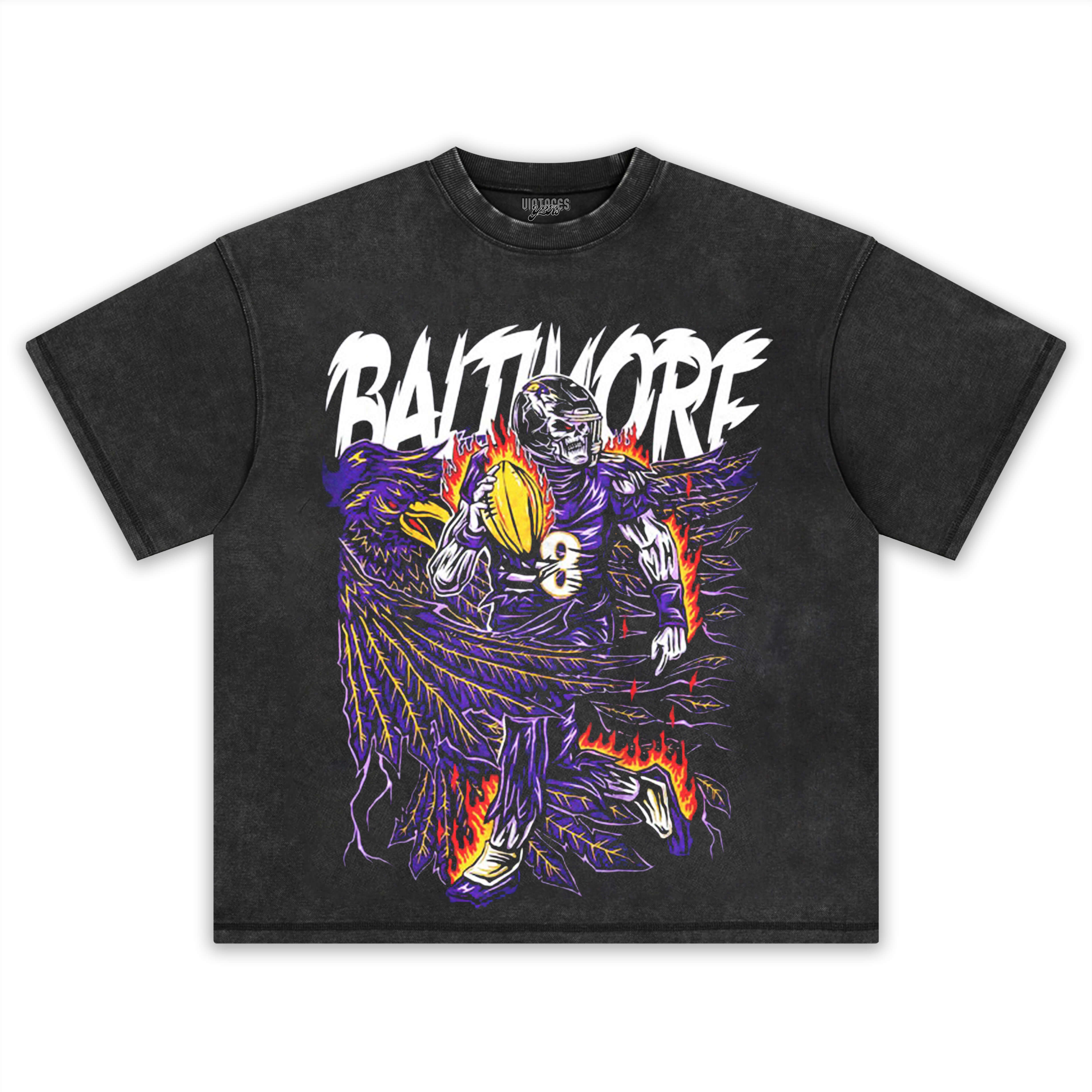 LAMAR JACKSON VINTAGE TEE & LS & HOODIE