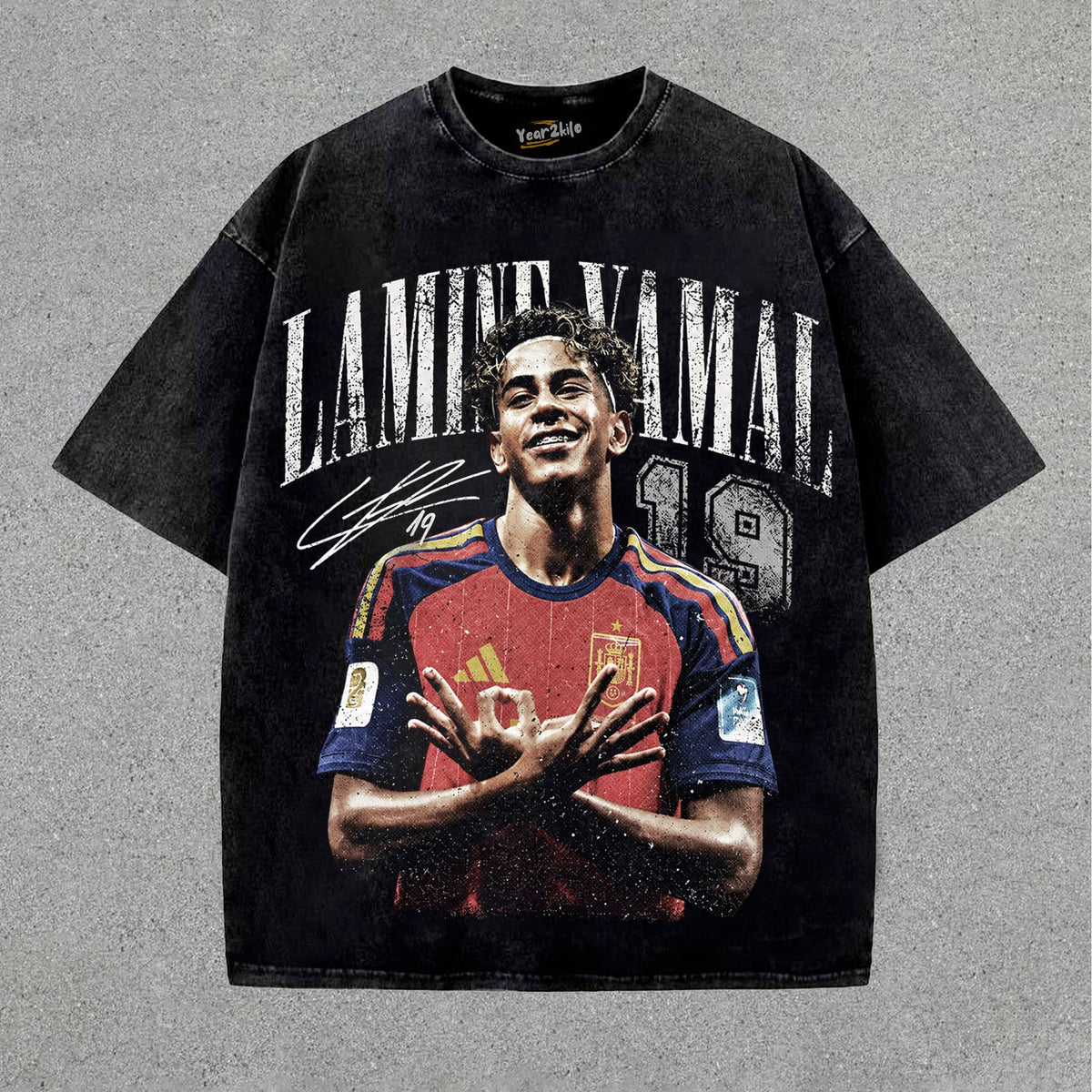 LAMINE YAMAL VINTAGE 2026 TANK TOP & TEE & LONG SLEEVE & LAYERED LS & HOODIE