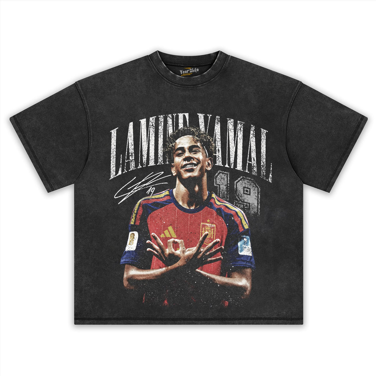 LAMINE YAMAL VINTAGE 2026 TANK TOP & TEE & LONG SLEEVE & LAYERED LS & HOODIE