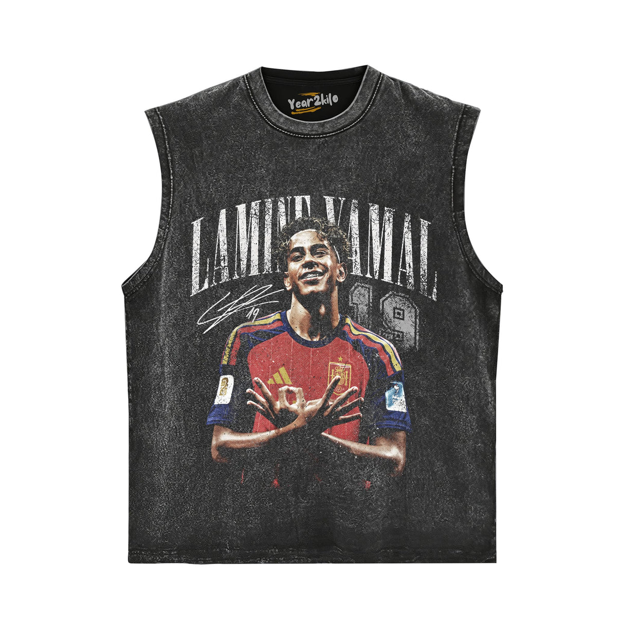 LAMINE YAMAL VINTAGE 2026 TANK TOP & TEE & LONG SLEEVE & LAYERED LS & HOODIE