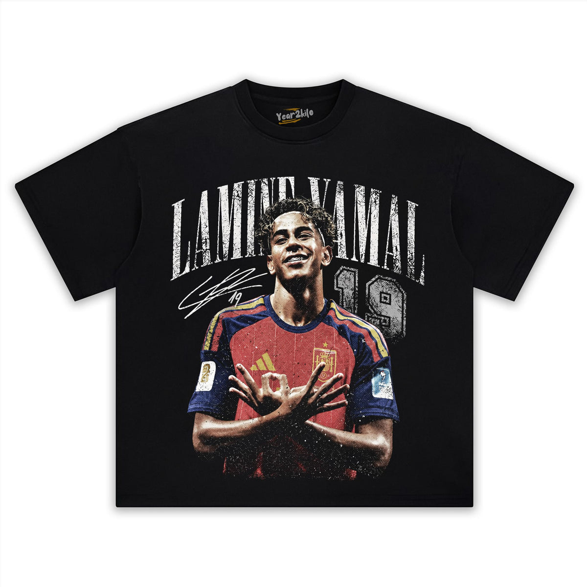 LAMINE YAMAL VINTAGE 2026 TANK TOP & TEE & LONG SLEEVE & LAYERED LS & HOODIE