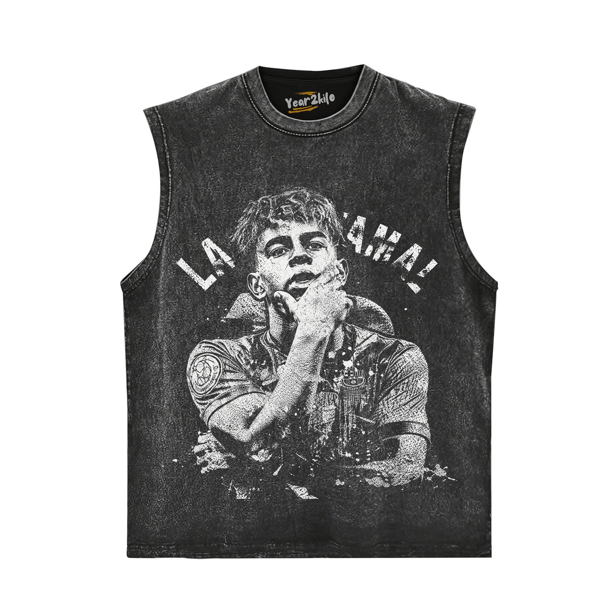 LAMINE YAMAL VINTAGE V2 2026 TANK TOP & TEE & LONG SLEEVE & LAYERED LS & HOODIE