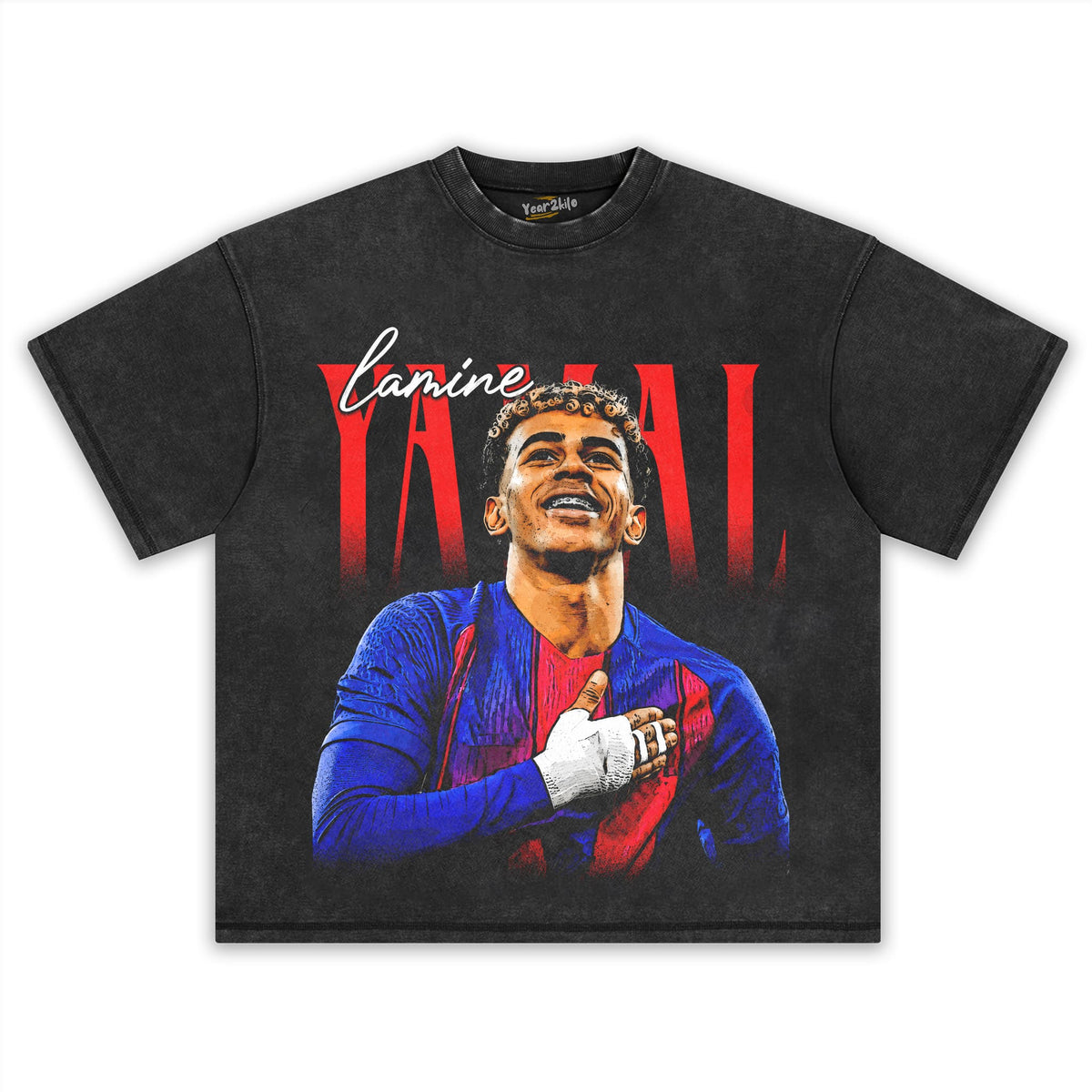 LAMINE YAMAL VINTAGE V3 2026 TANK TOP & TEE & LONG SLEEVE & LAYERED LS & HOODIE