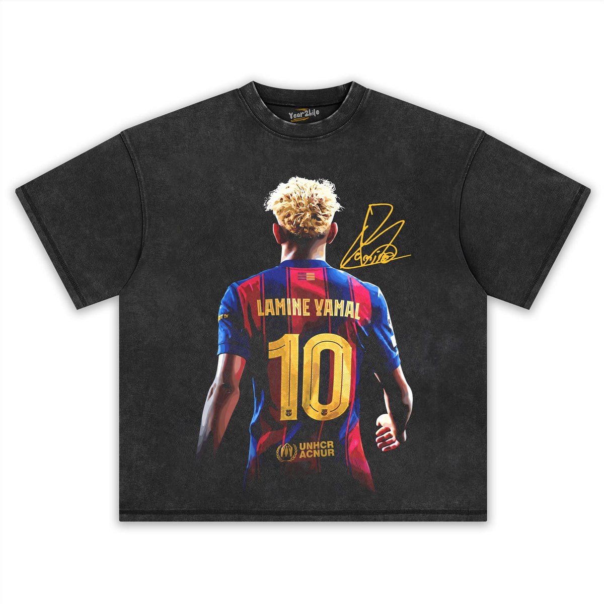LAMINE YAMAL VINTAGE V4 2026 TANK TOP & TEE & LONG SLEEVE & LAYERED LS & HOODIE