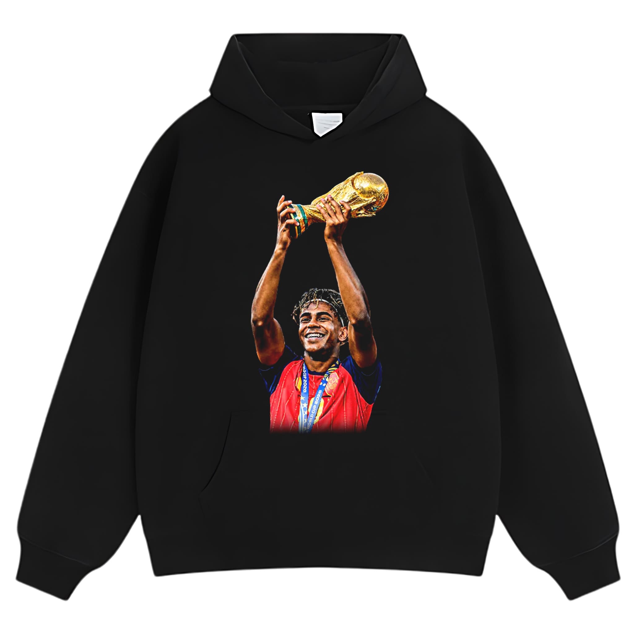 LAMINE YAMAL - CROWNED TANK TOP & TEE & LONG SLEEVE & LAYERED LS & HOODIE