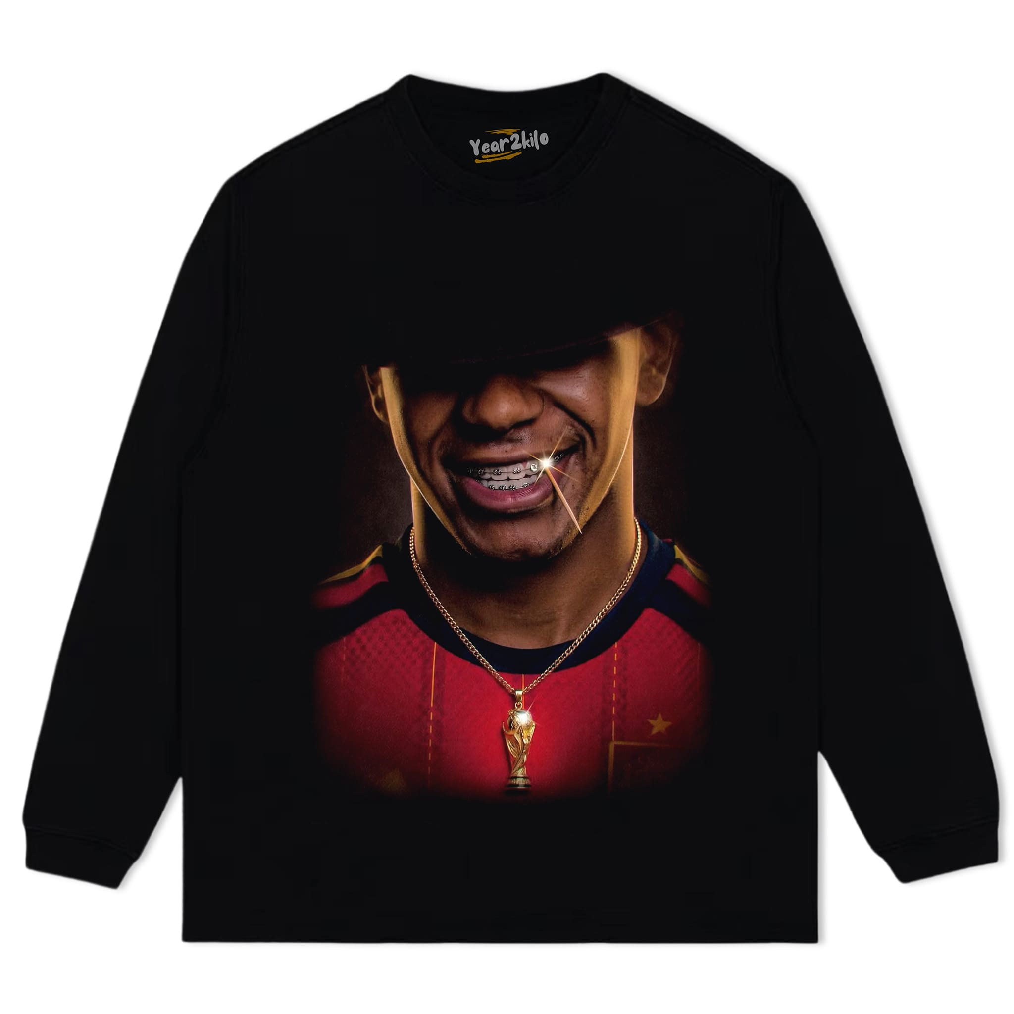 LAMINE YAMAL FIFA 2026 CHAMPION TANK TOP & TEE & LONG SLEEVE & LAYERED LS & HOODIE
