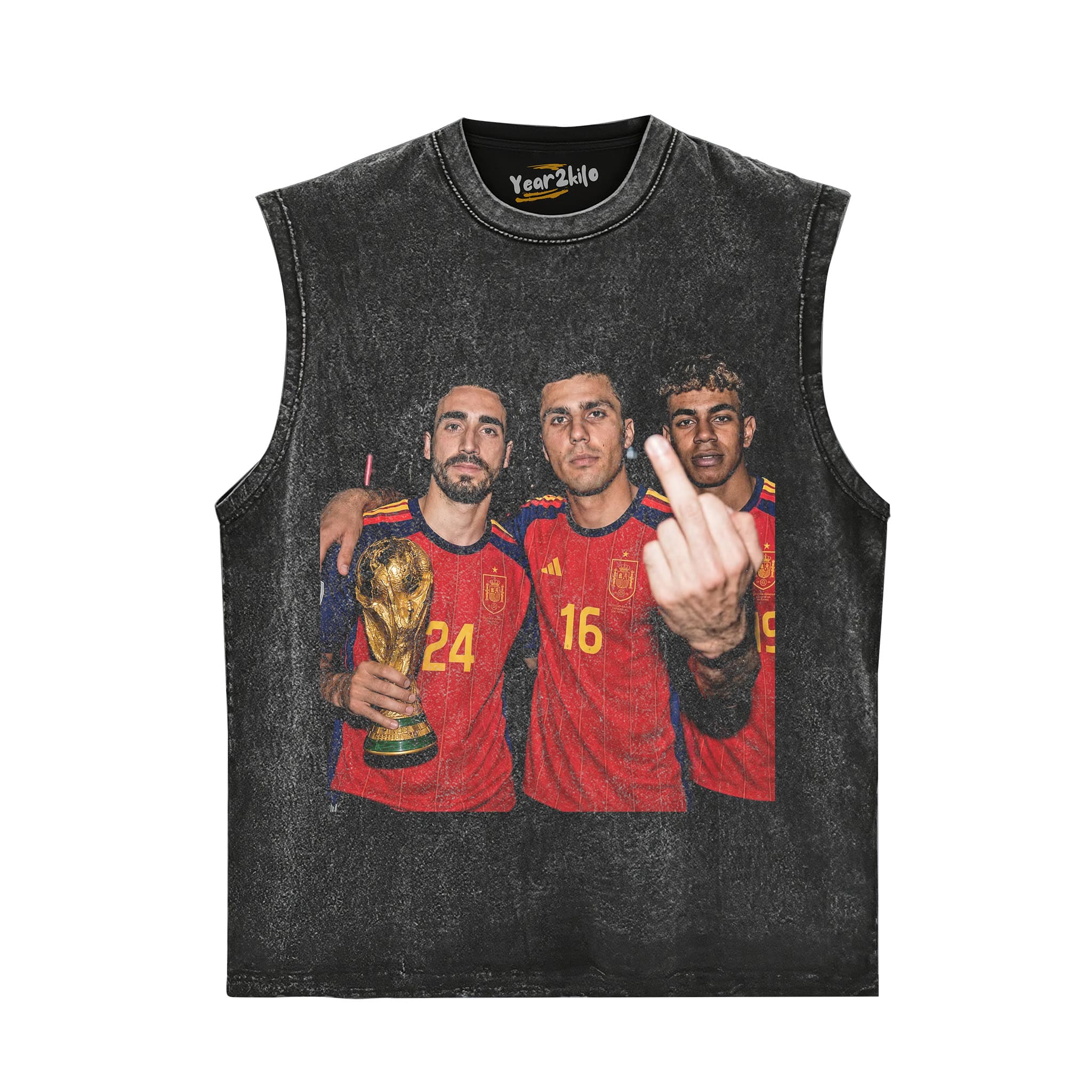 LAMINE YAMAL & MARC CUCURELLA & RODRI FIFA 2026 CHAMPION TANK TOP & TEE & LONG SLEEVE & LAYERED LS & HOODIE