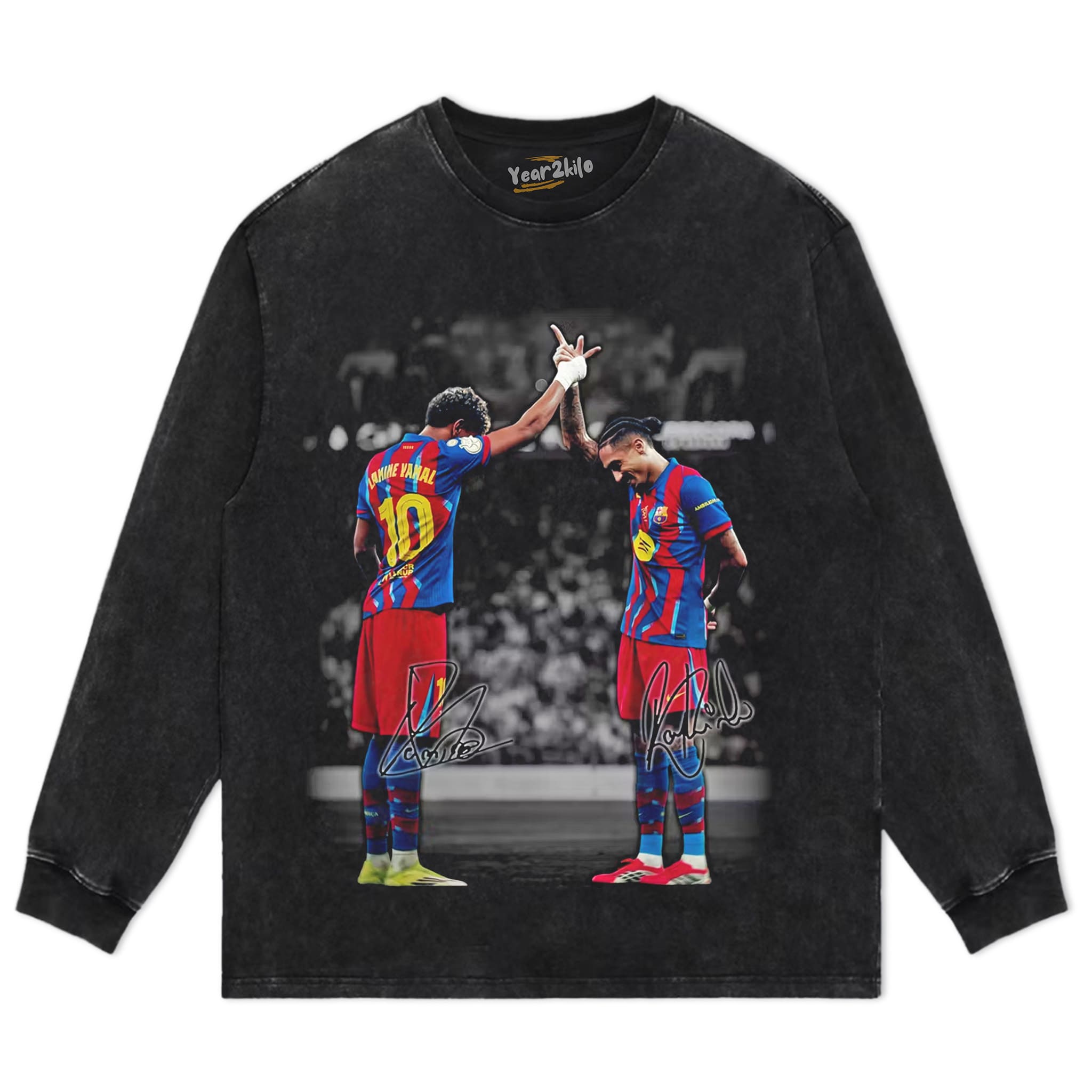 LAMINE YAMAL & RAPHINHA 2026 TANK TOP & TEE & LONG SLEEVE & LAYERED LS & HOODIE