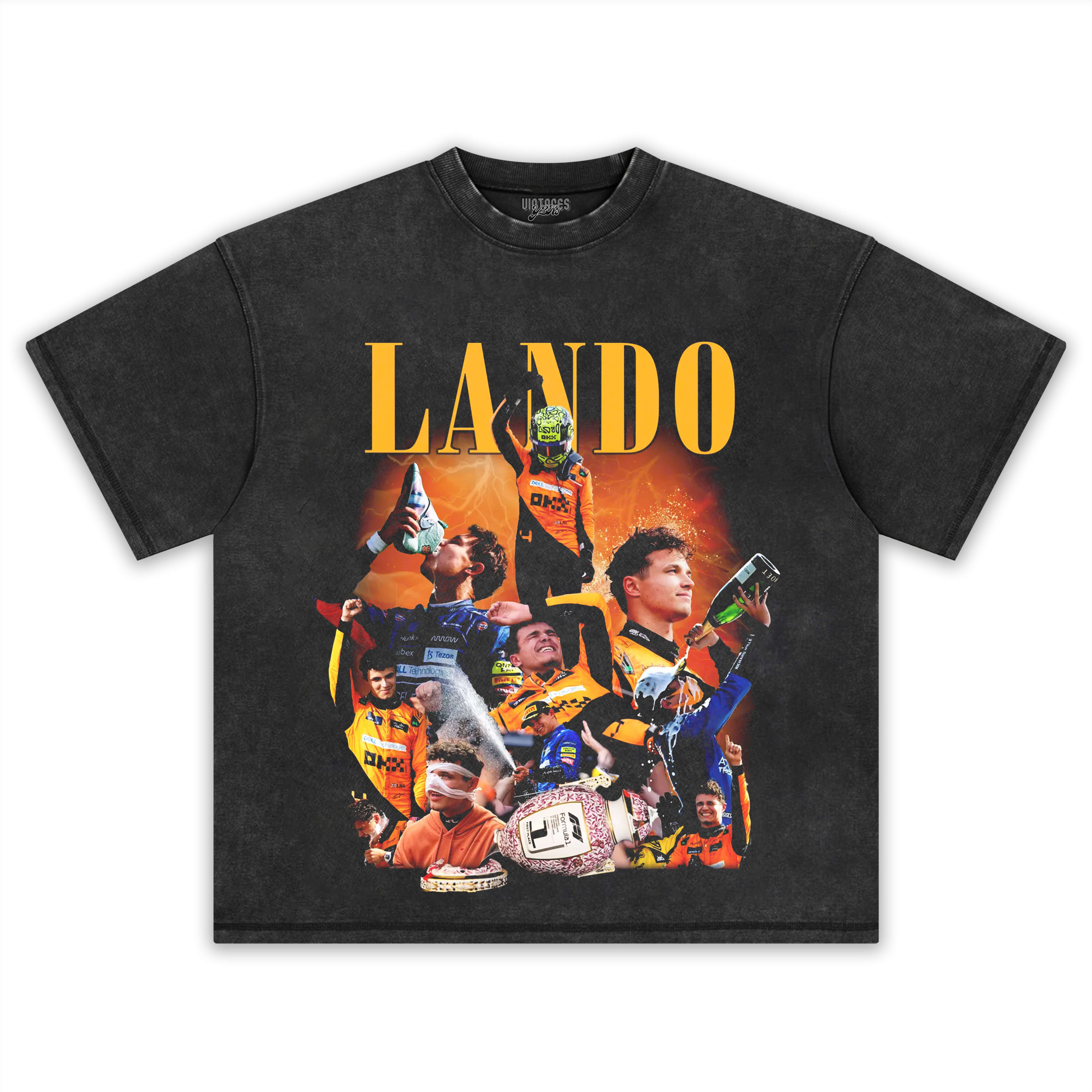 LANDO NORRIS - FORMULA1 LEGENDS - RACE WINNER MCLAREN TRIBUTE TEE & LS & HOODIE