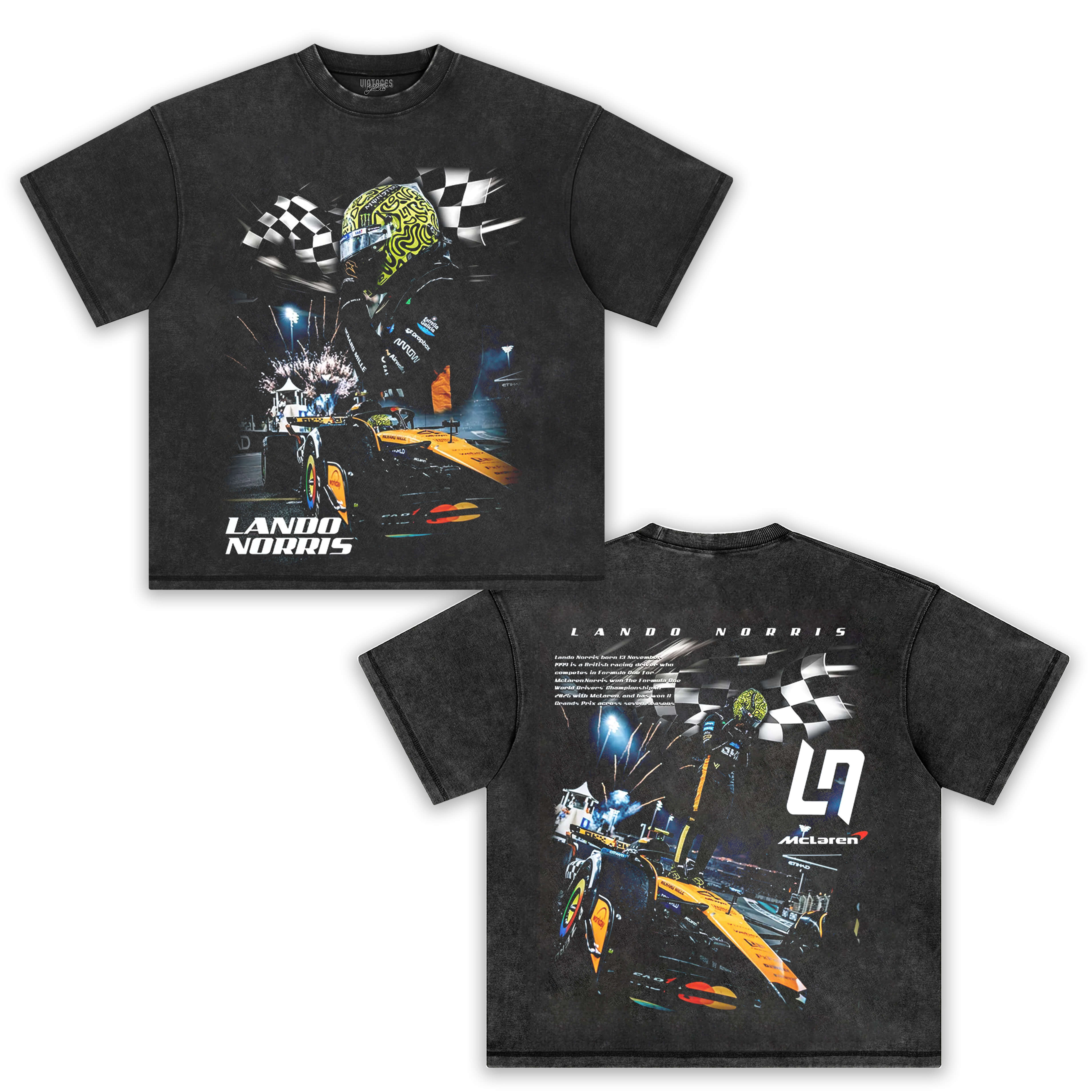 LANDO NORRIS 2025 WORLD CHAMPION TEE
