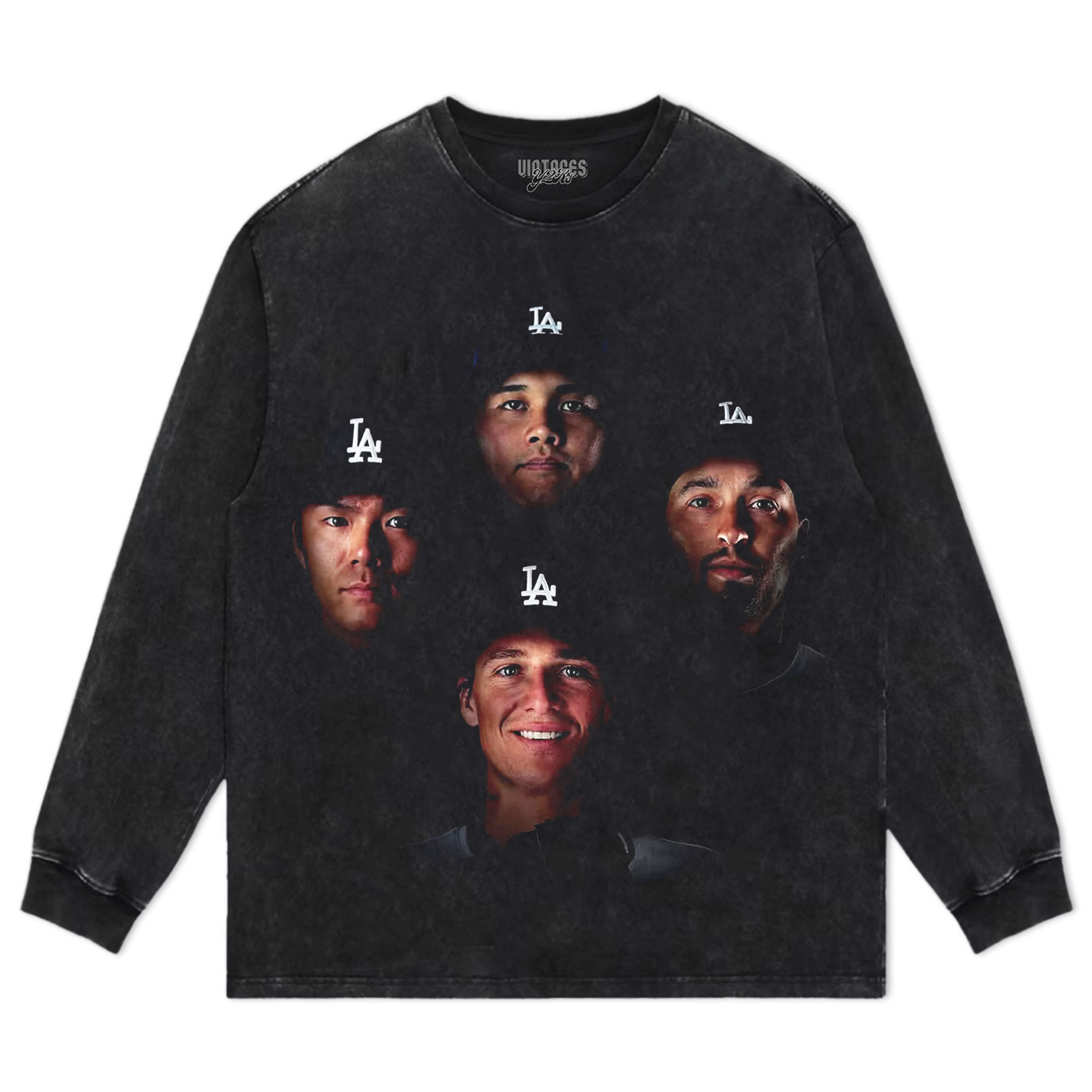 LA DODGERS FOUR TEE & LS & HOODIE