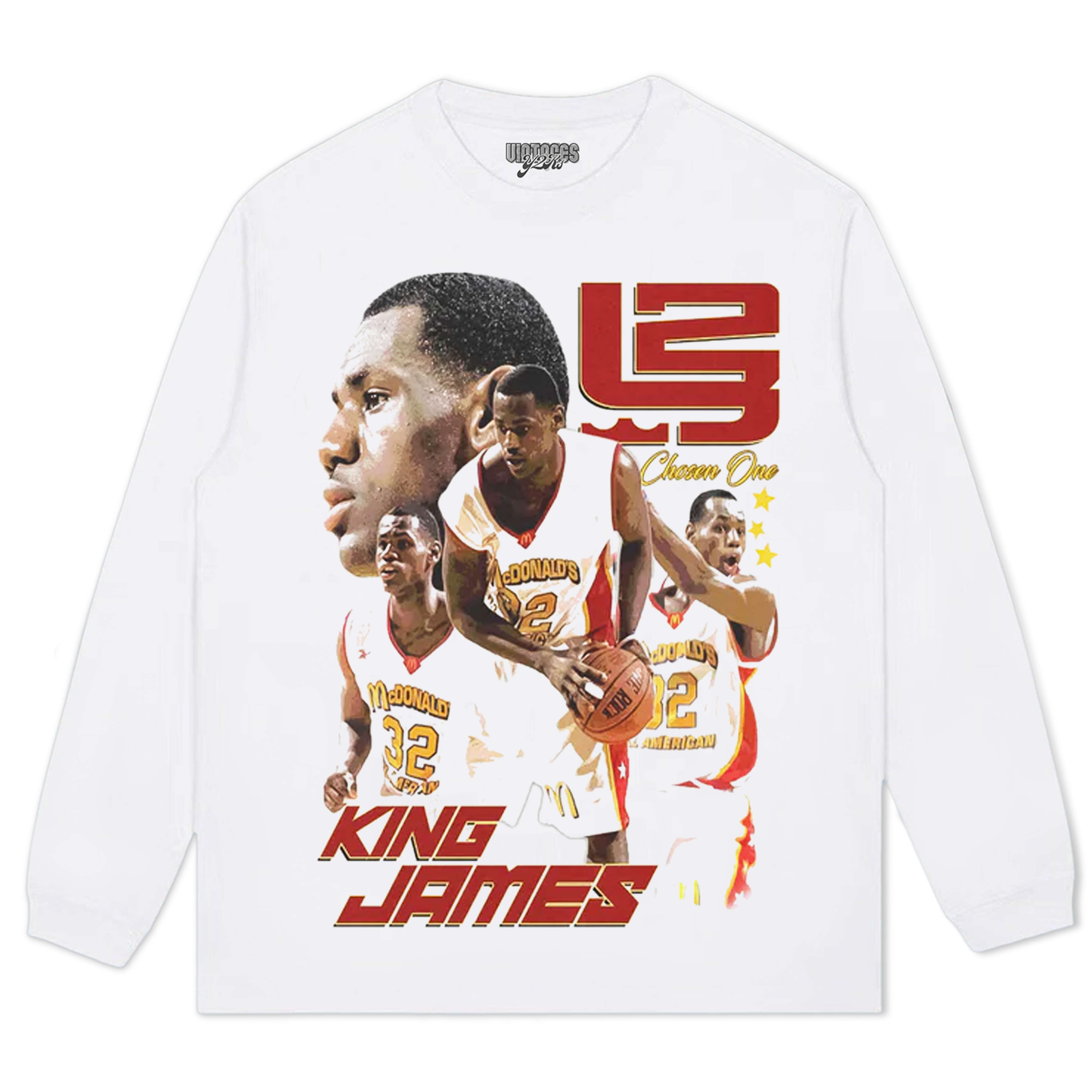 LEBRON JAMES MCDONALDS GRAPHIC TEE & LS & HOODIE