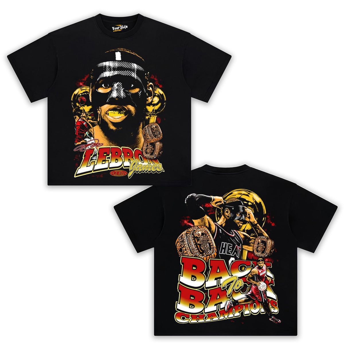 LEBRON X MIAMI TANK TOP & TEE & LONG SLEEVE & LAYERED LS & HOODIE
