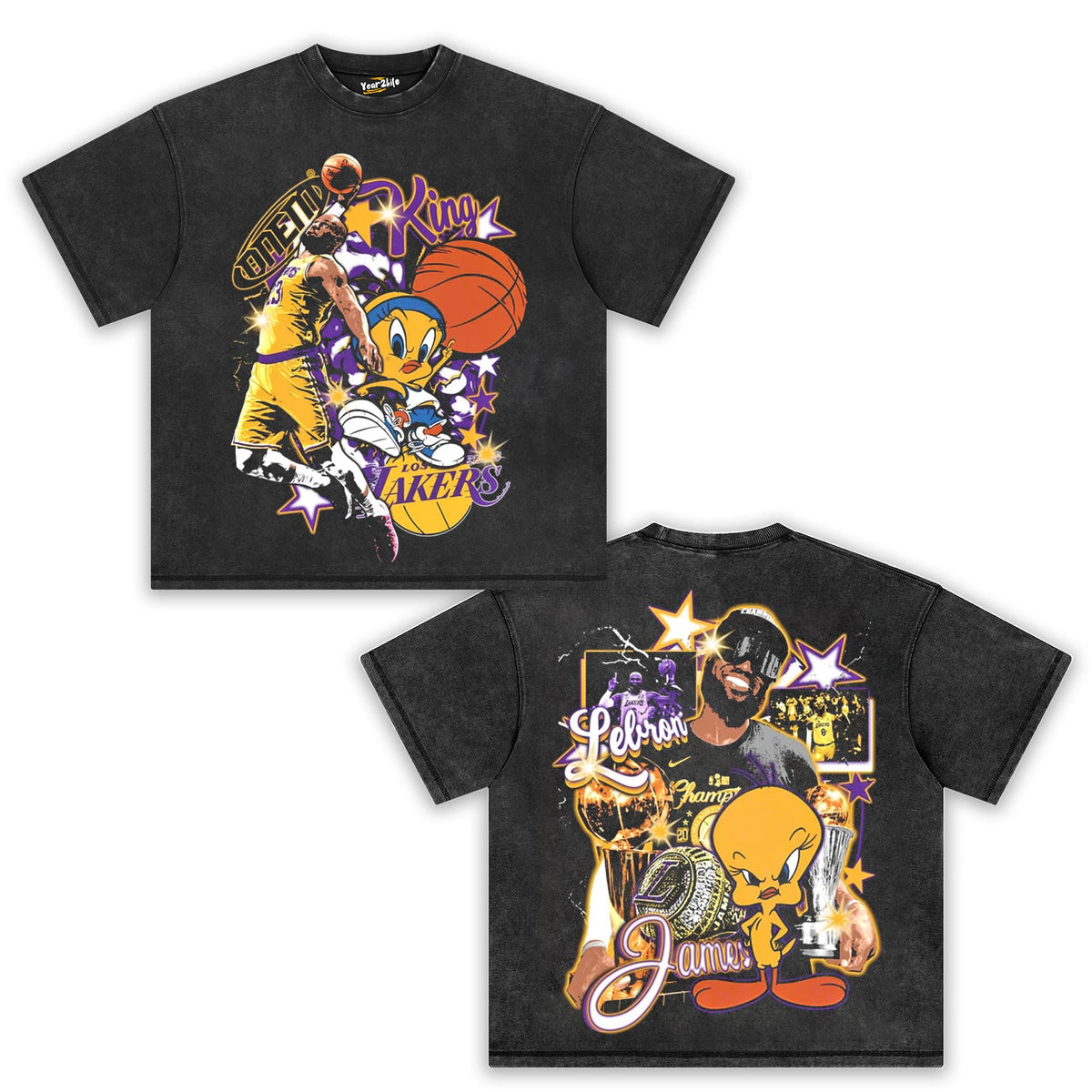 LEBRON X TWEETY BIRD TANK TOP & TEE & LONG SLEEVE & LAYERED LS & HOODIE