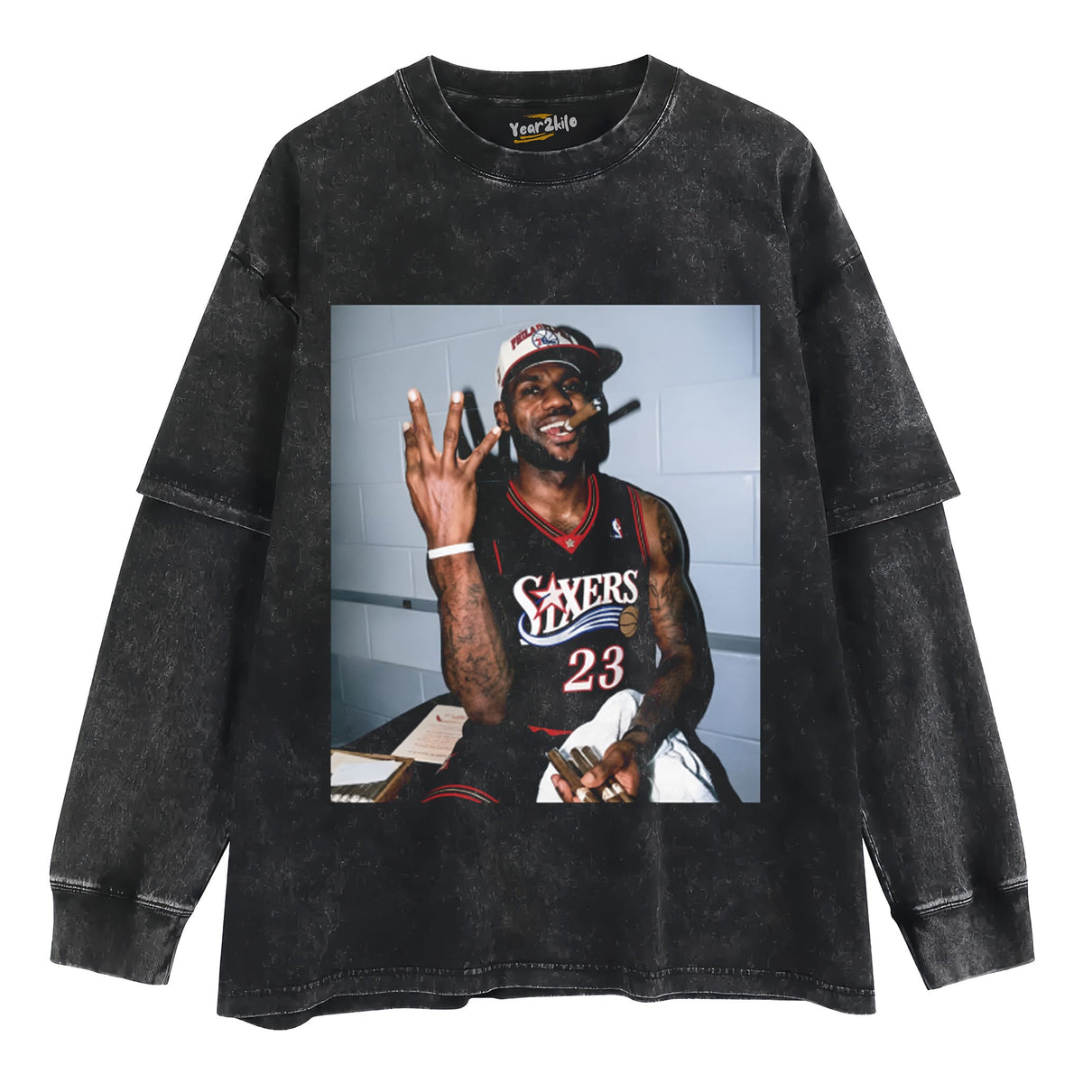 LEBRON JAMES - 76ERS TANK TOP & TEE & LONG SLEEVE & LAYERED LS & HOODIE