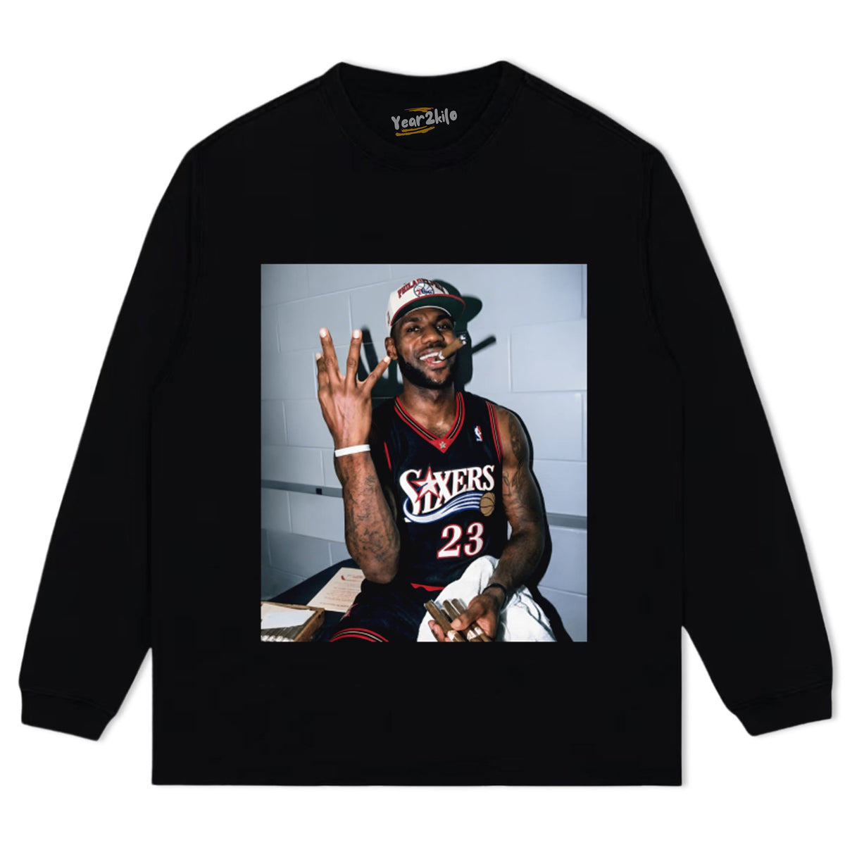 LEBRON JAMES - 76ERS TANK TOP & TEE & LONG SLEEVE & LAYERED LS & HOODIE