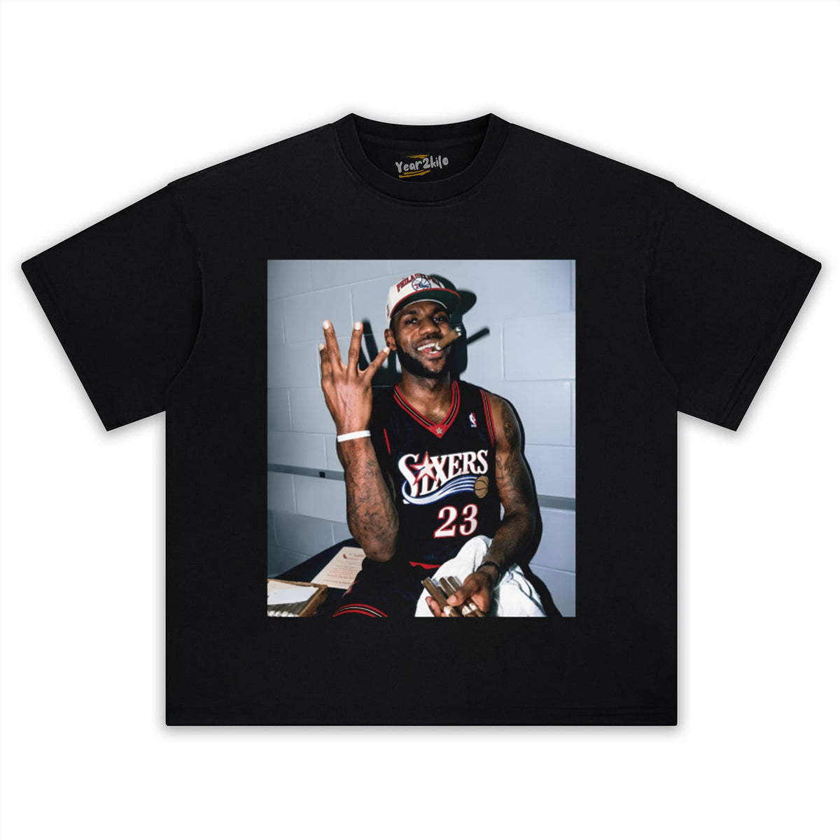 LEBRON JAMES - 76ERS TANK TOP & TEE & LONG SLEEVE & LAYERED LS & HOODIE
