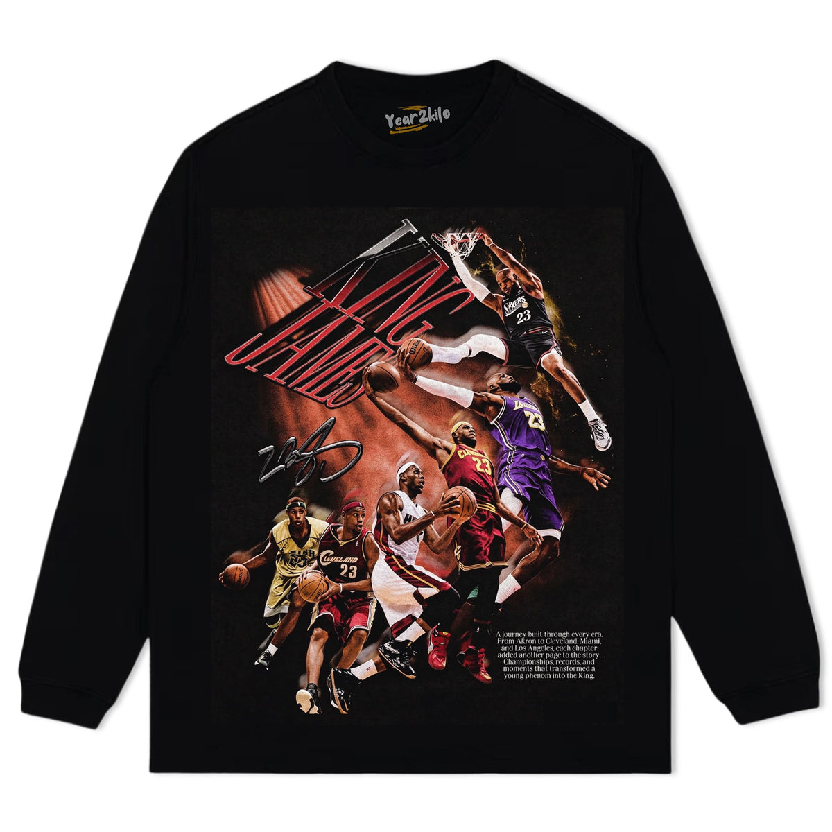 LEBRON JAMES 2026 V5 TANK TOP & TEE & LONG SLEEVE & LAYERED LS & HOODIE