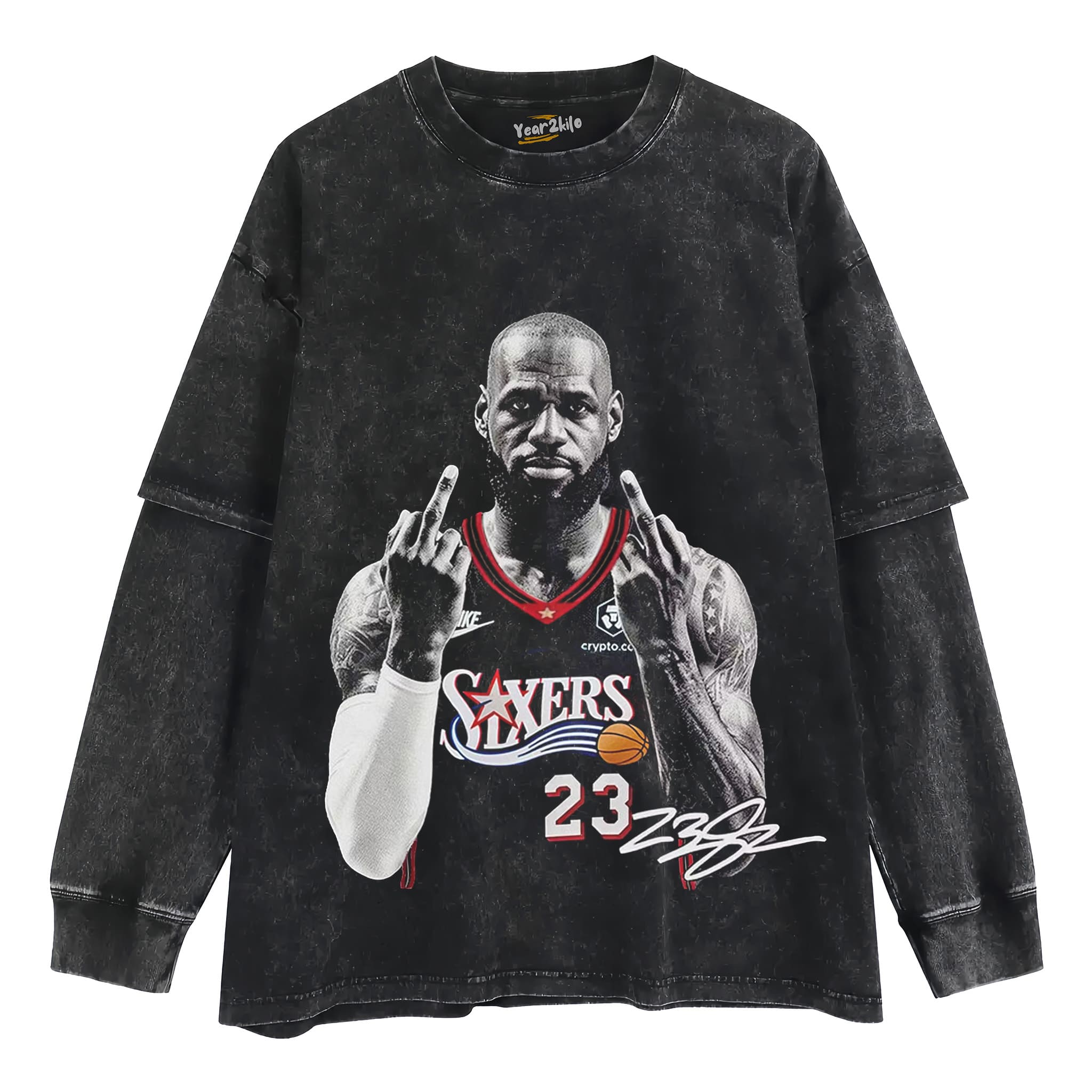 LEBRON JAMES 76ERS V11 TANK TOP & TEE & LONG SLEEVE & LAYERED LS & HOODIE