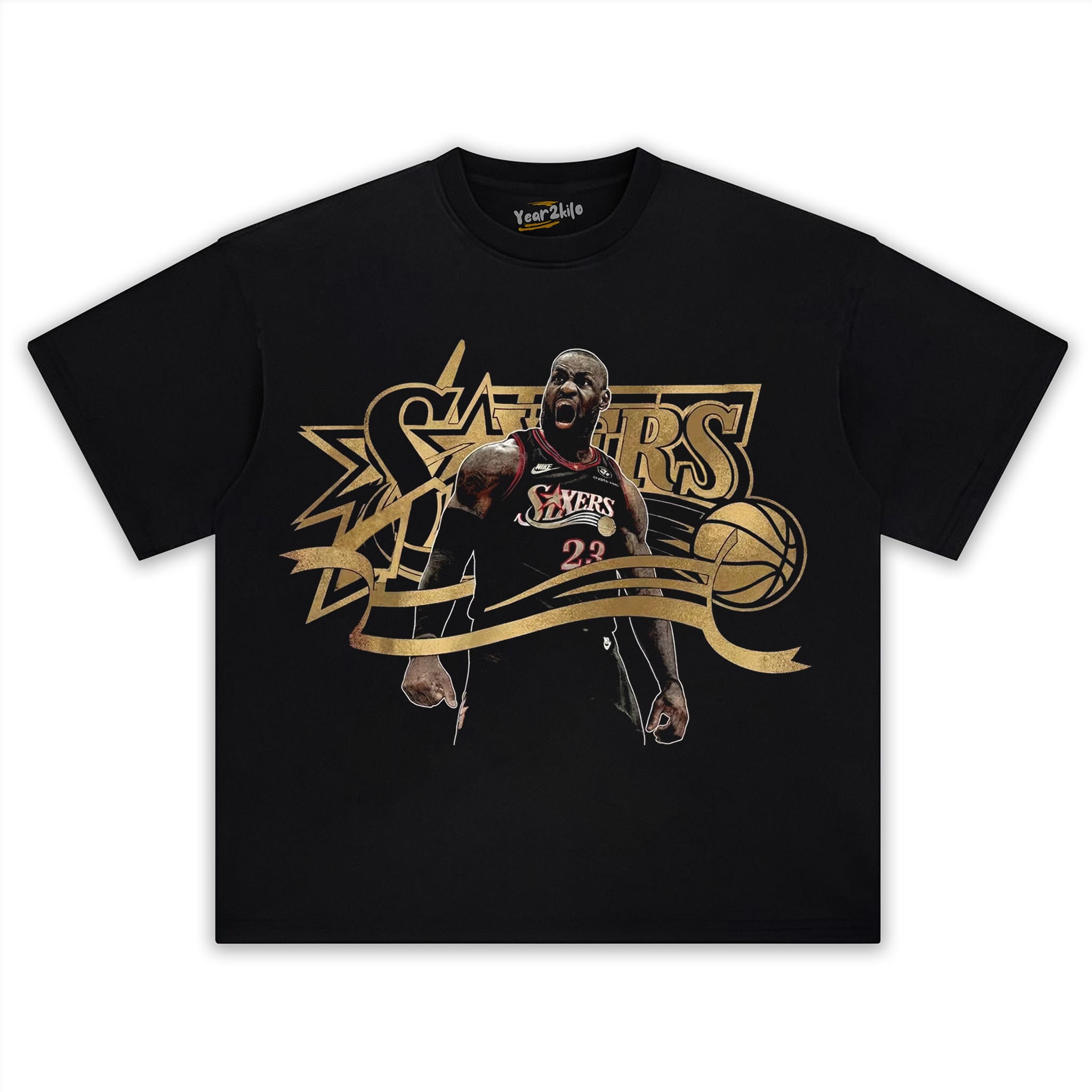 LEBRON JAMES 76ERS V12 TANK TOP & TEE & LONG SLEEVE & LAYERED LS & HOODIE