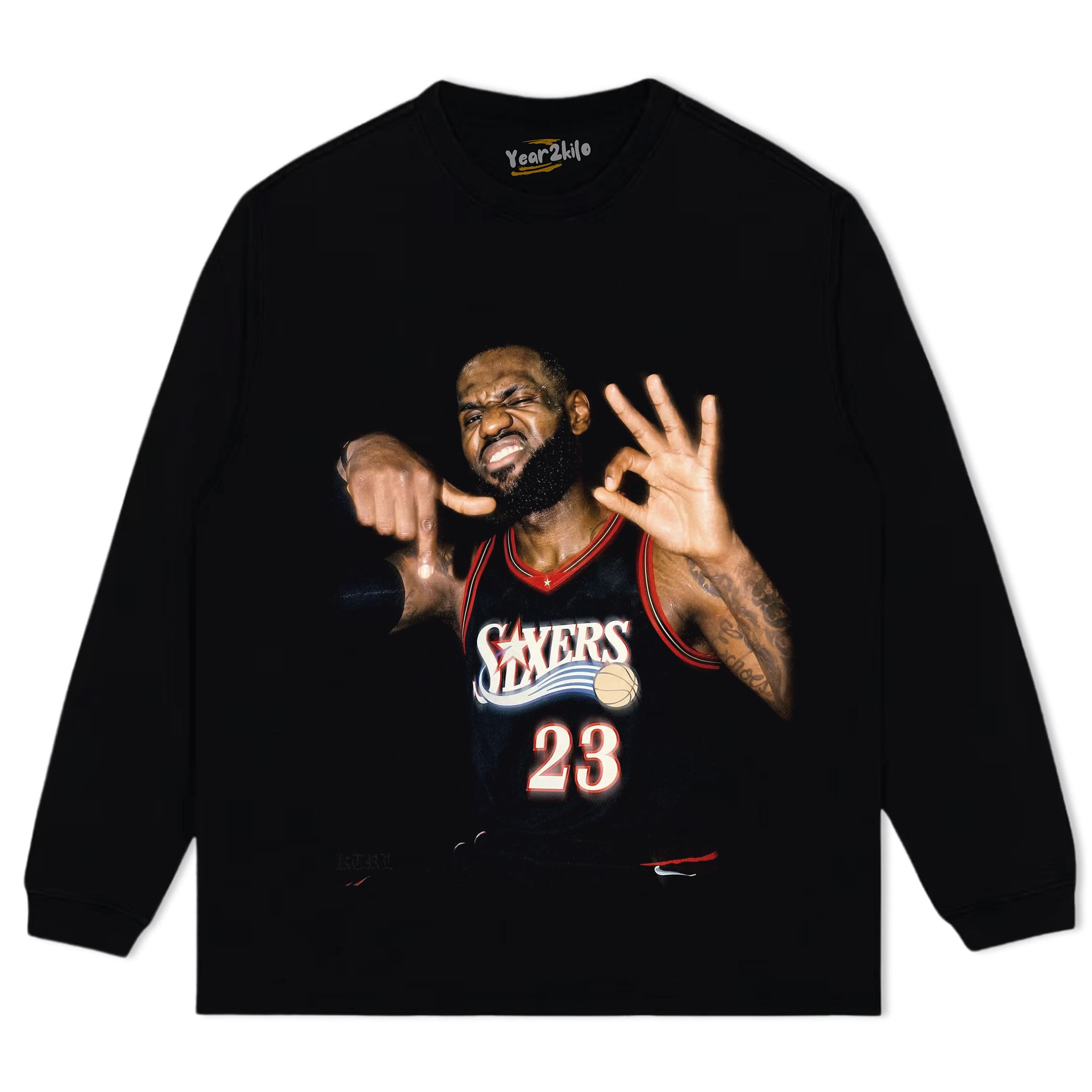 LEBRON JAMES 76ERS V14 TANK TOP & TEE & LONG SLEEVE & LAYERED LS & HOODIE