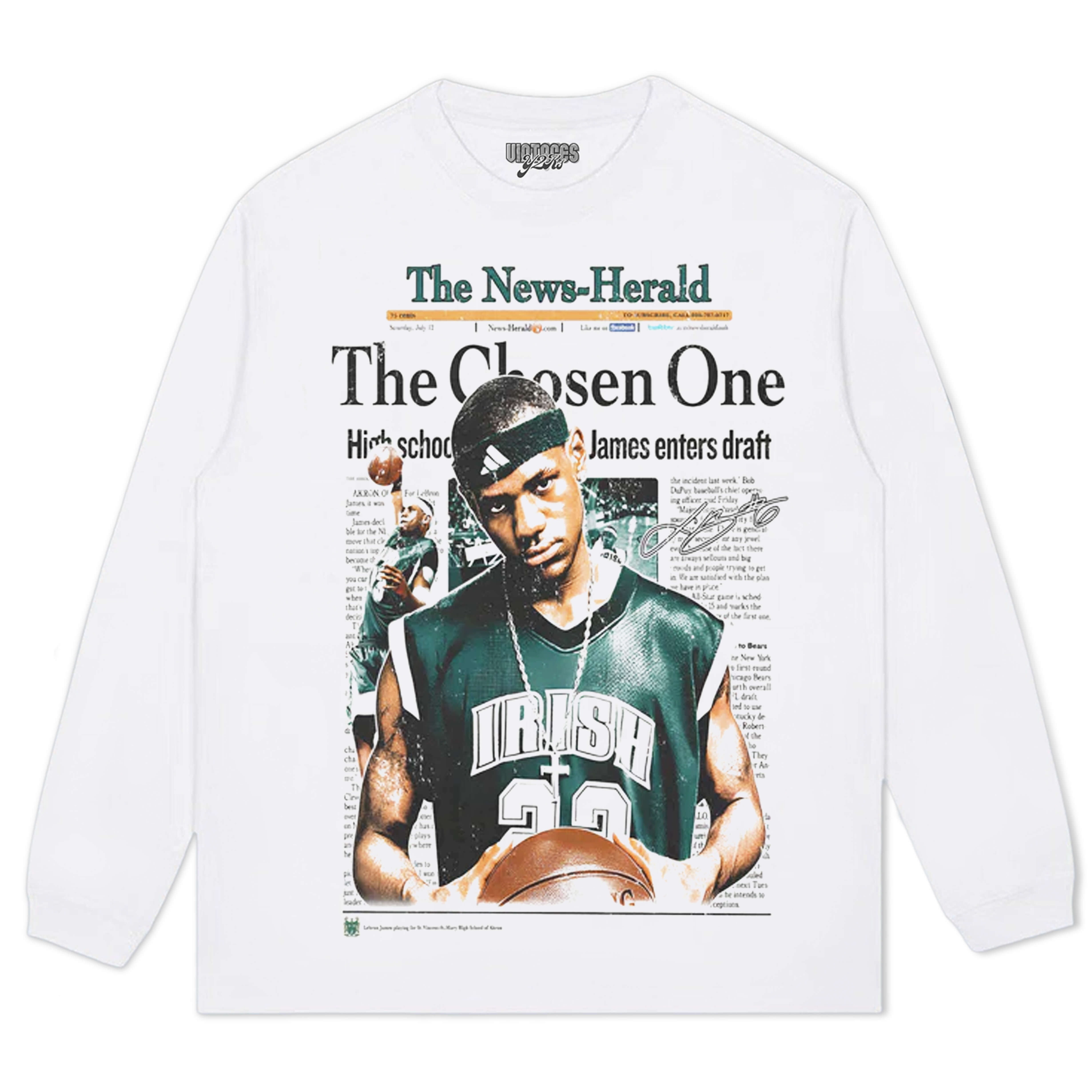 LEBRON JAMES CHOSEN ONE GRAPHIC TEE & LS & HOODIE