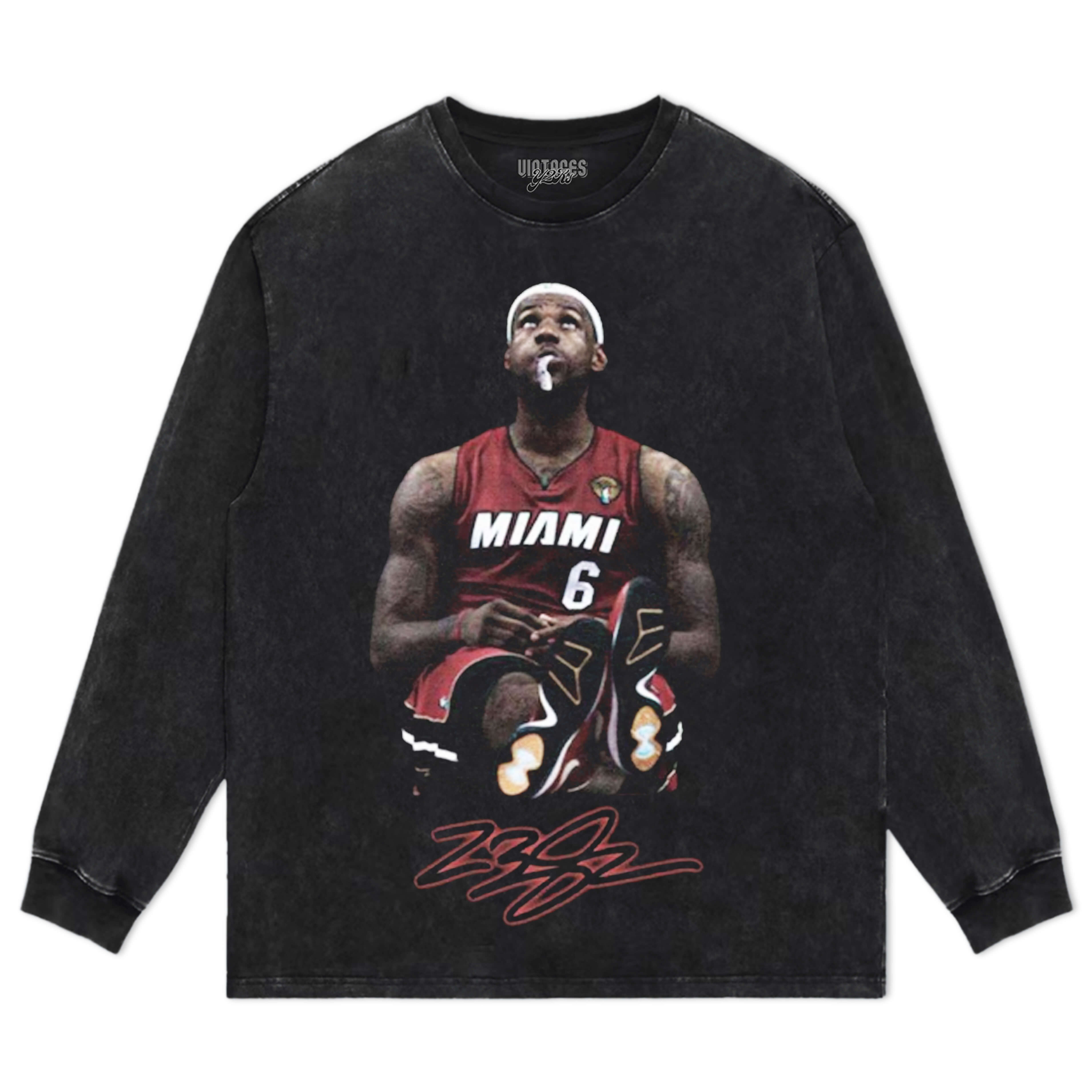 LEBRON JAMES PONDERING SIGNATURE TEE & LS & HOODIE