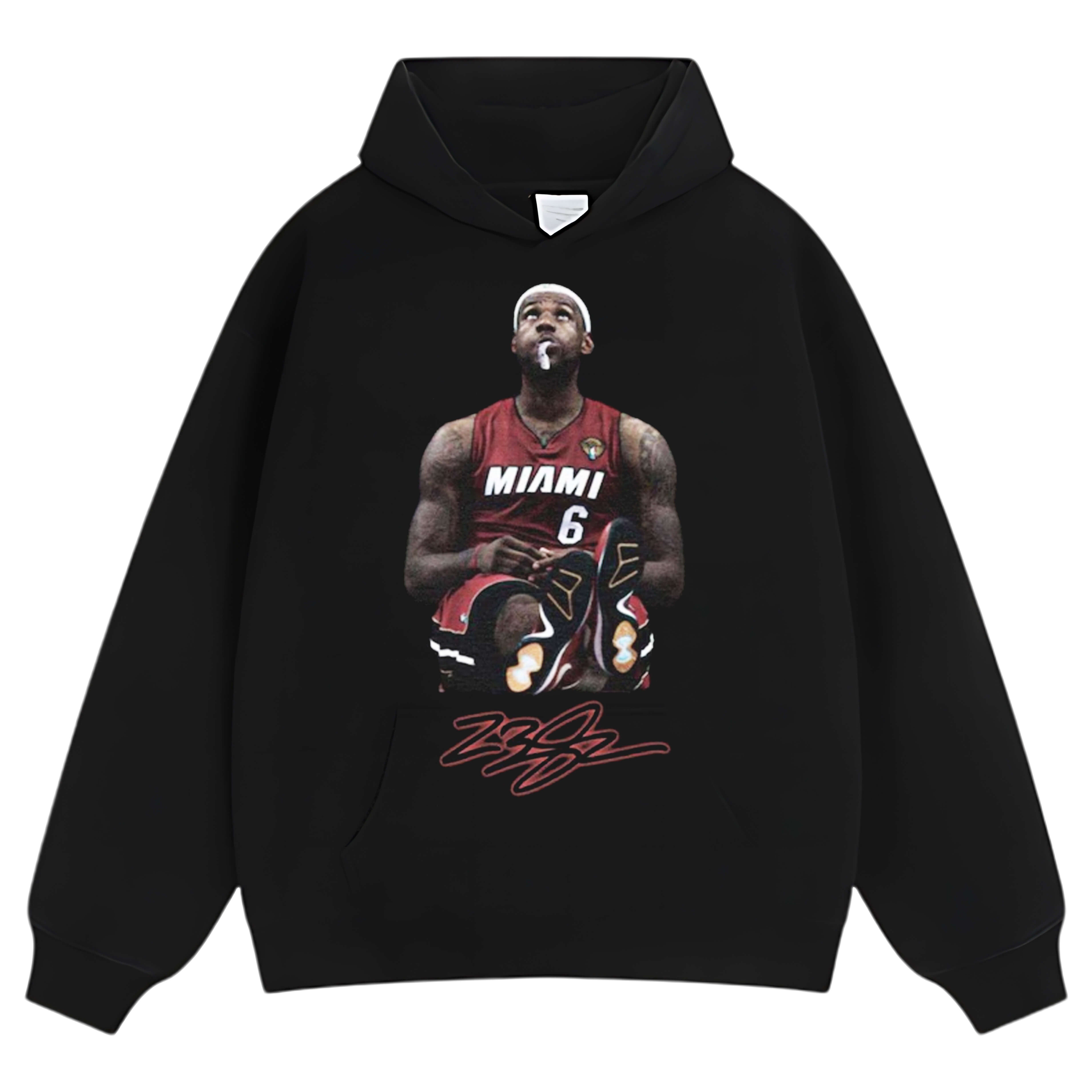 LEBRON JAMES PONDERING SIGNATURE TEE & LS & HOODIE