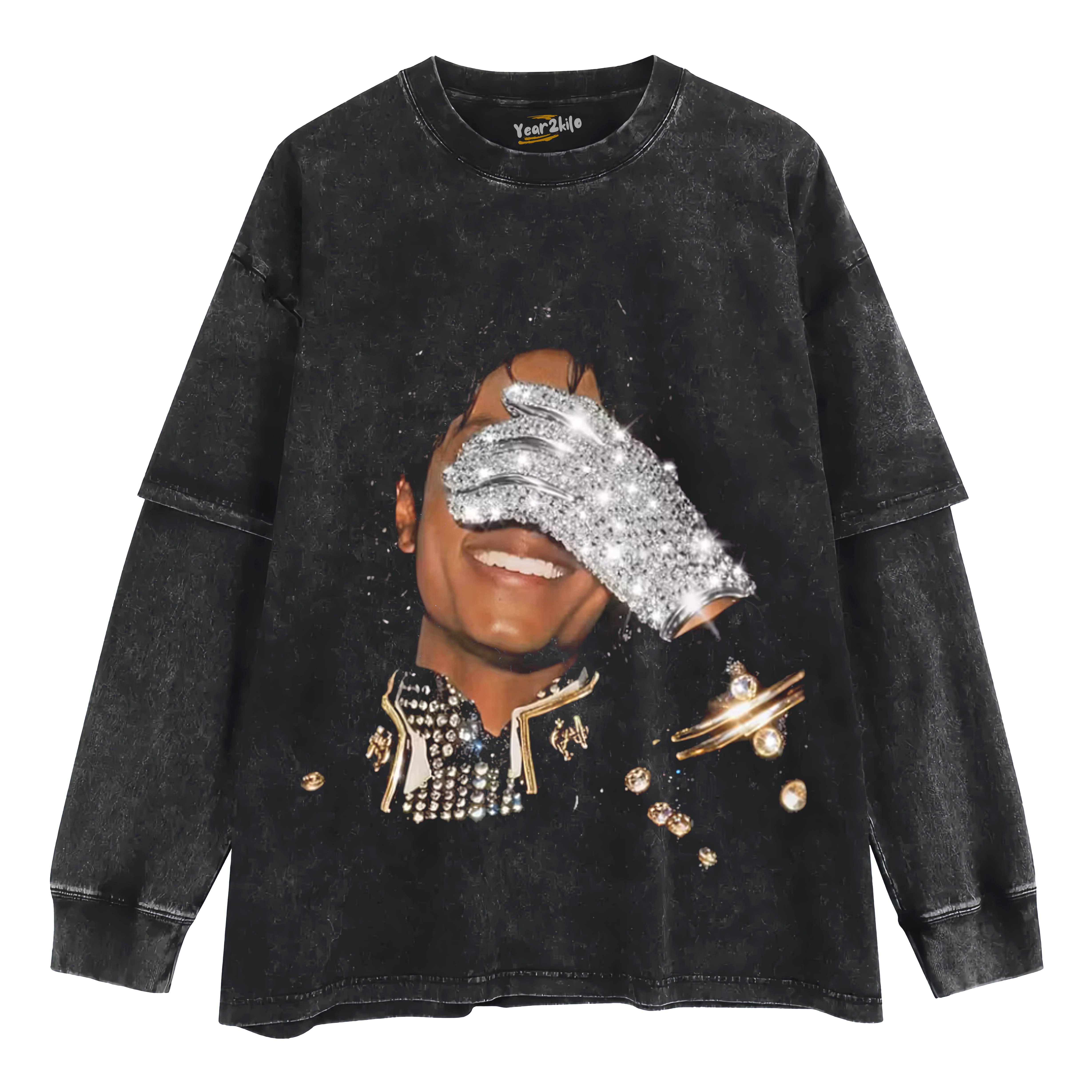 LEGENDARY SINGER MICHAEL JACKSON TANK TOP & TEE & LONG SLEEVE & LAYERED LS & HOODIE